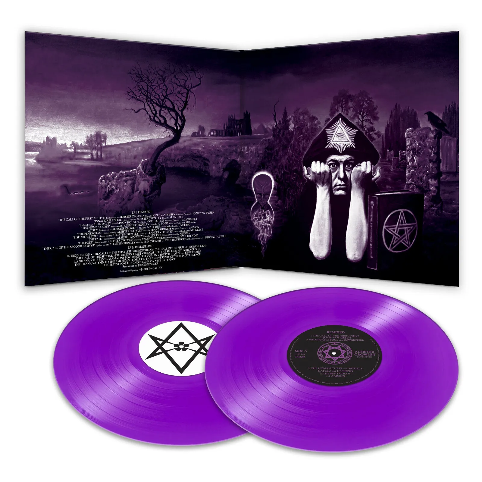 Aleister Crowley - Black Magic (Limited Edition Purple Double Vinyl) - Image 2