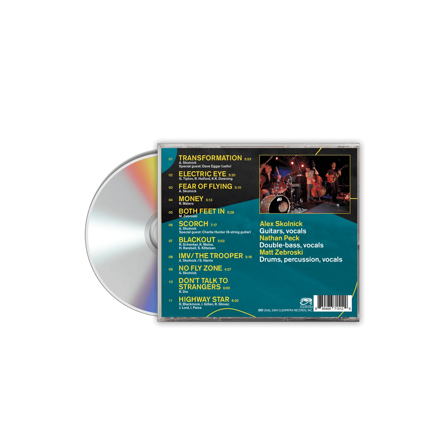 Alex Skolnick Trio - Transformation (CD) - Image 2