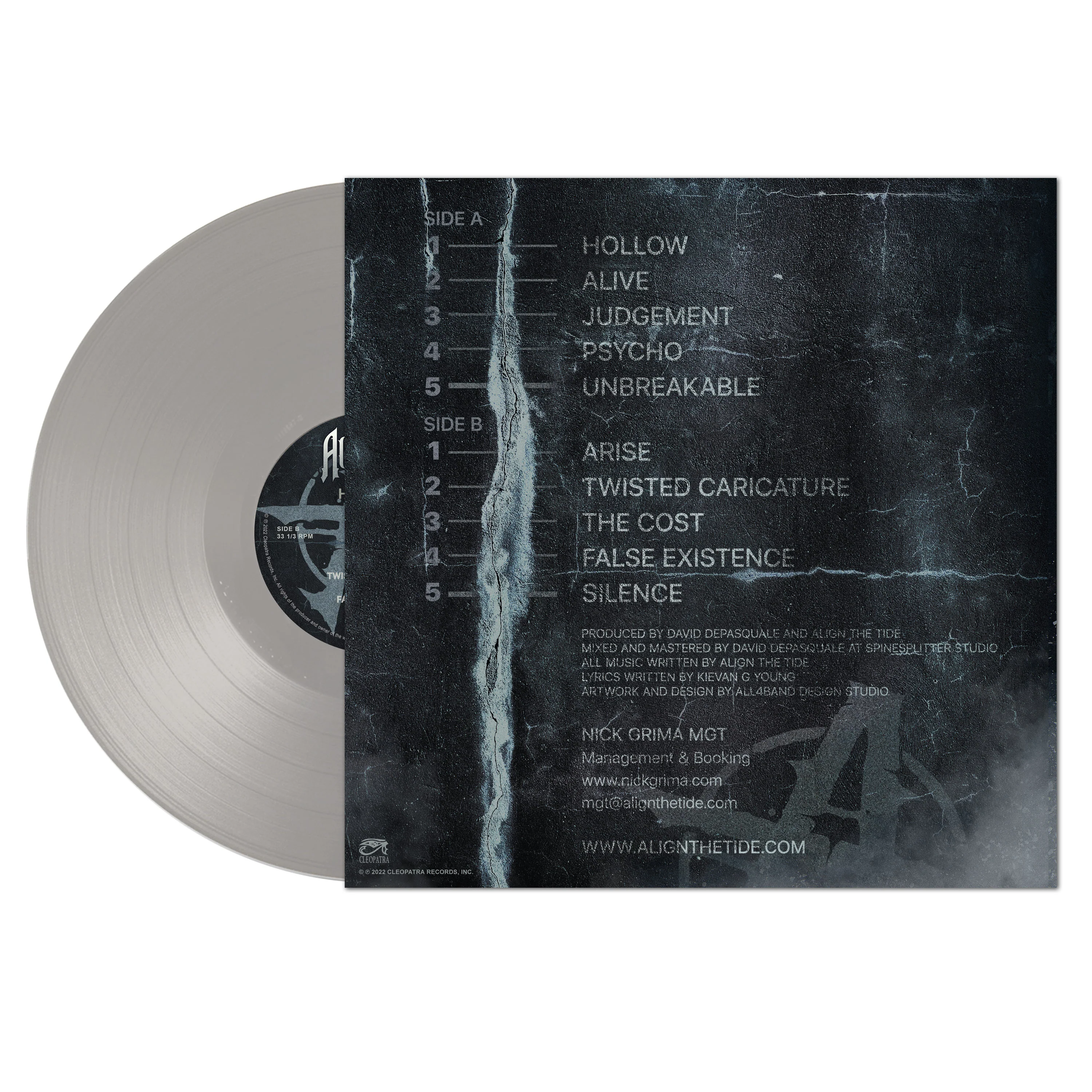 Align The Tide - Hollow (Silver Vinyl) - Image 2