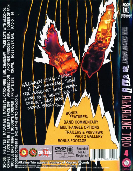 Alkaline Trio - Halloween At The Metro (DVD) - Image 2