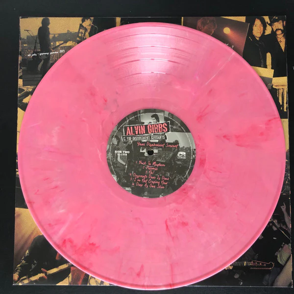 Alvin Gibbs & The Disobedient Servants - Your Disobedient Servant (Limited Edition Pink Vinyl) - Image 5