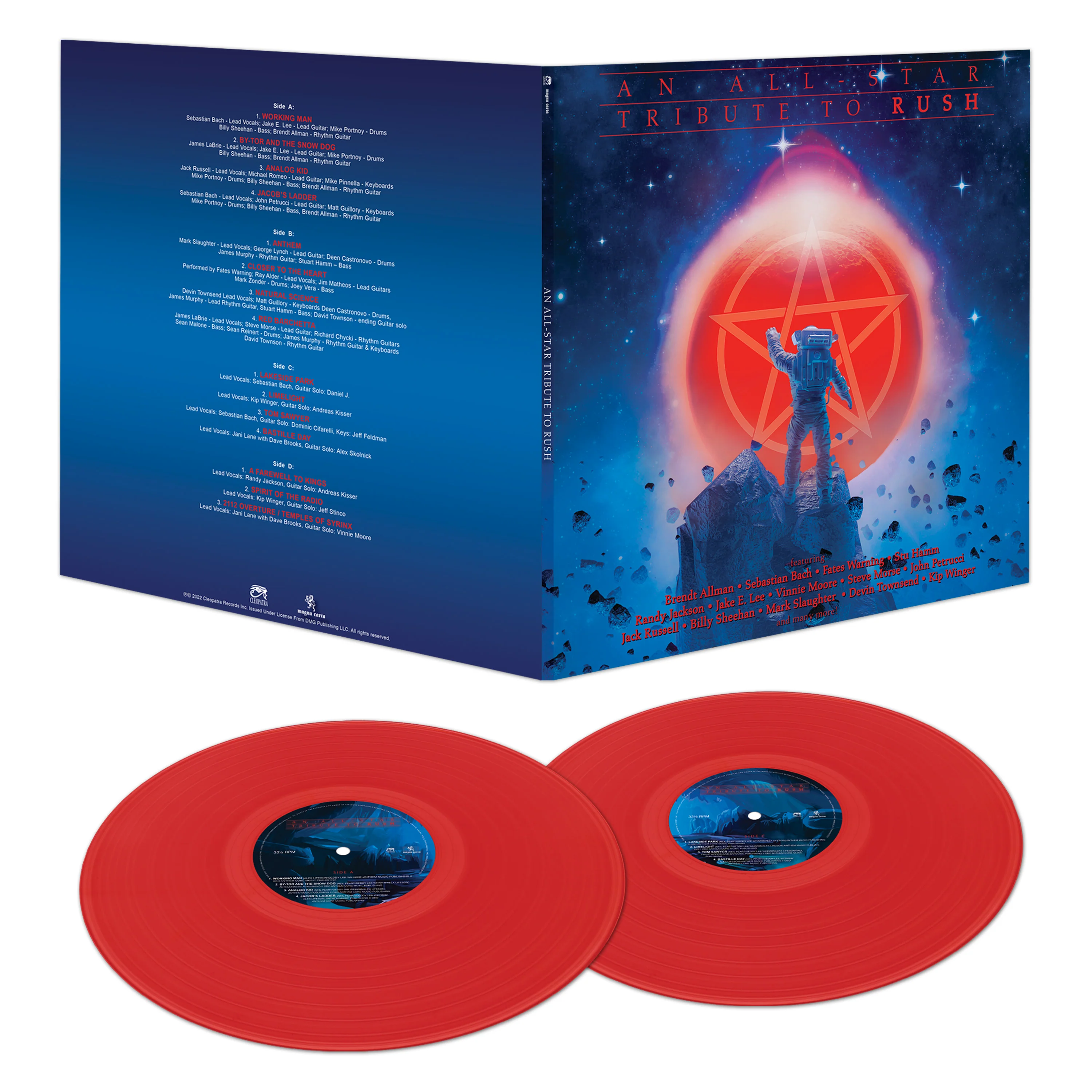 An All-Star Tribute to Rush (Double Red Vinyl) - Image 2