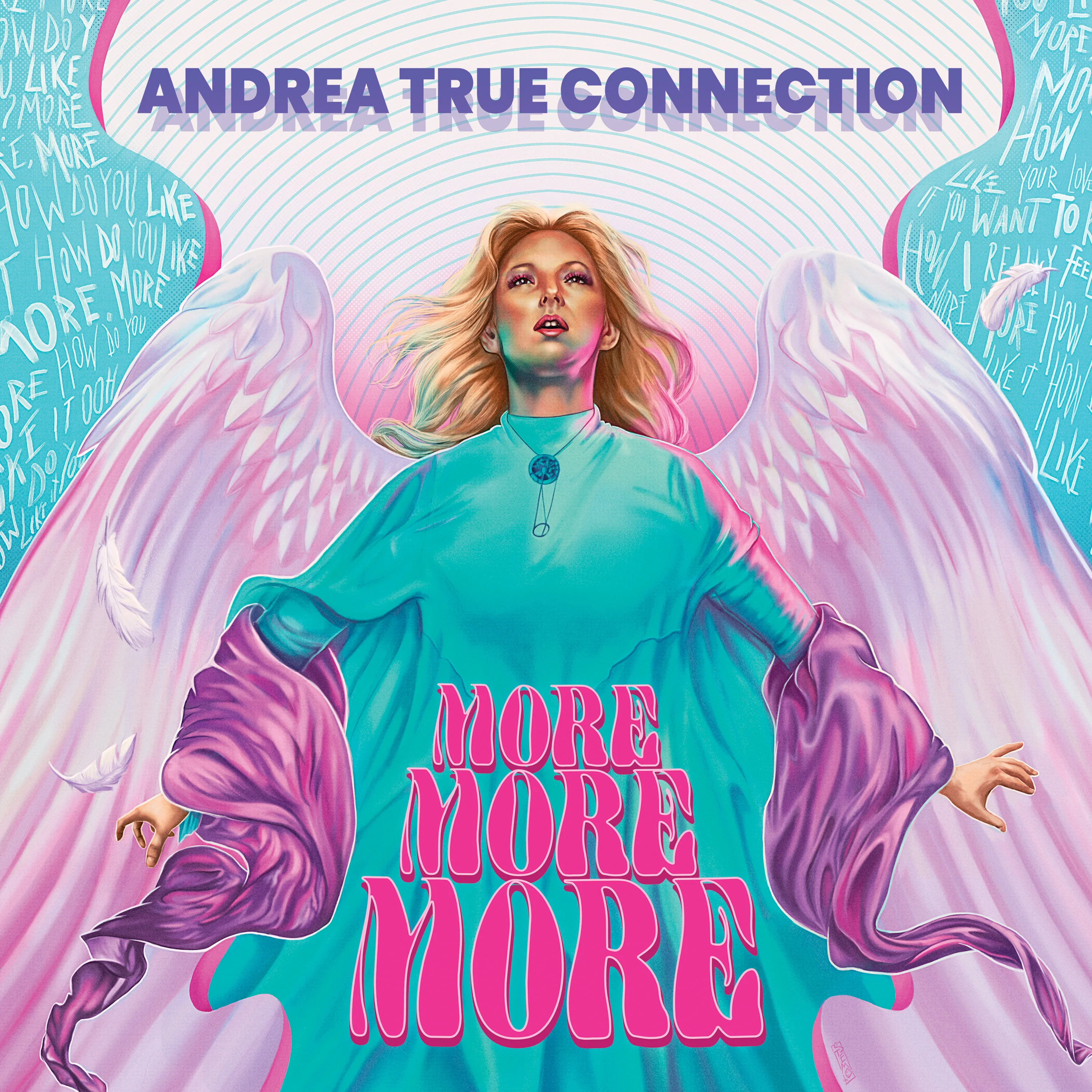 Andrea True Connection - More More More (Pink Vinyl) - Image 4