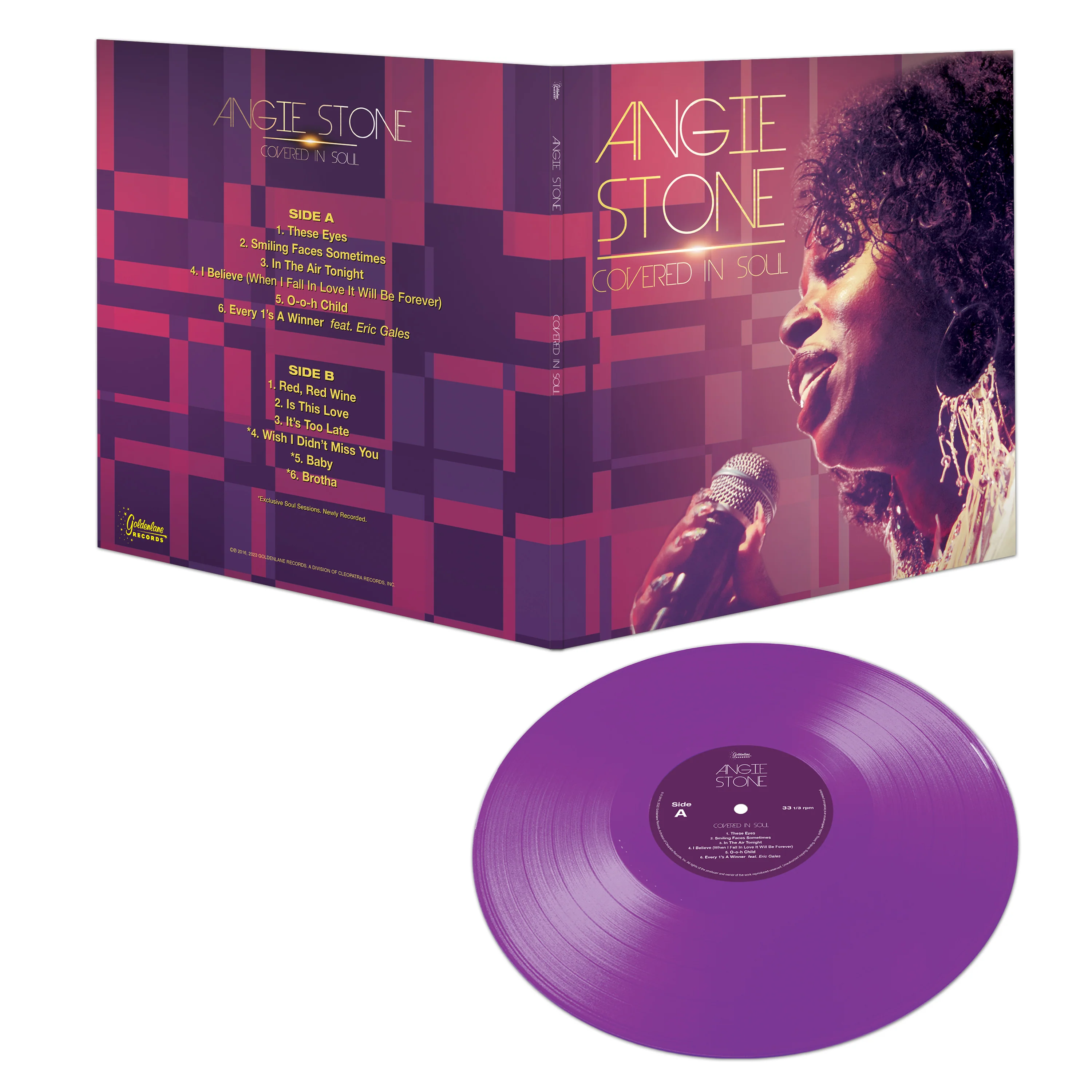 Angie Stone - Covered in Soul (Purple Vinyl) - Image 2