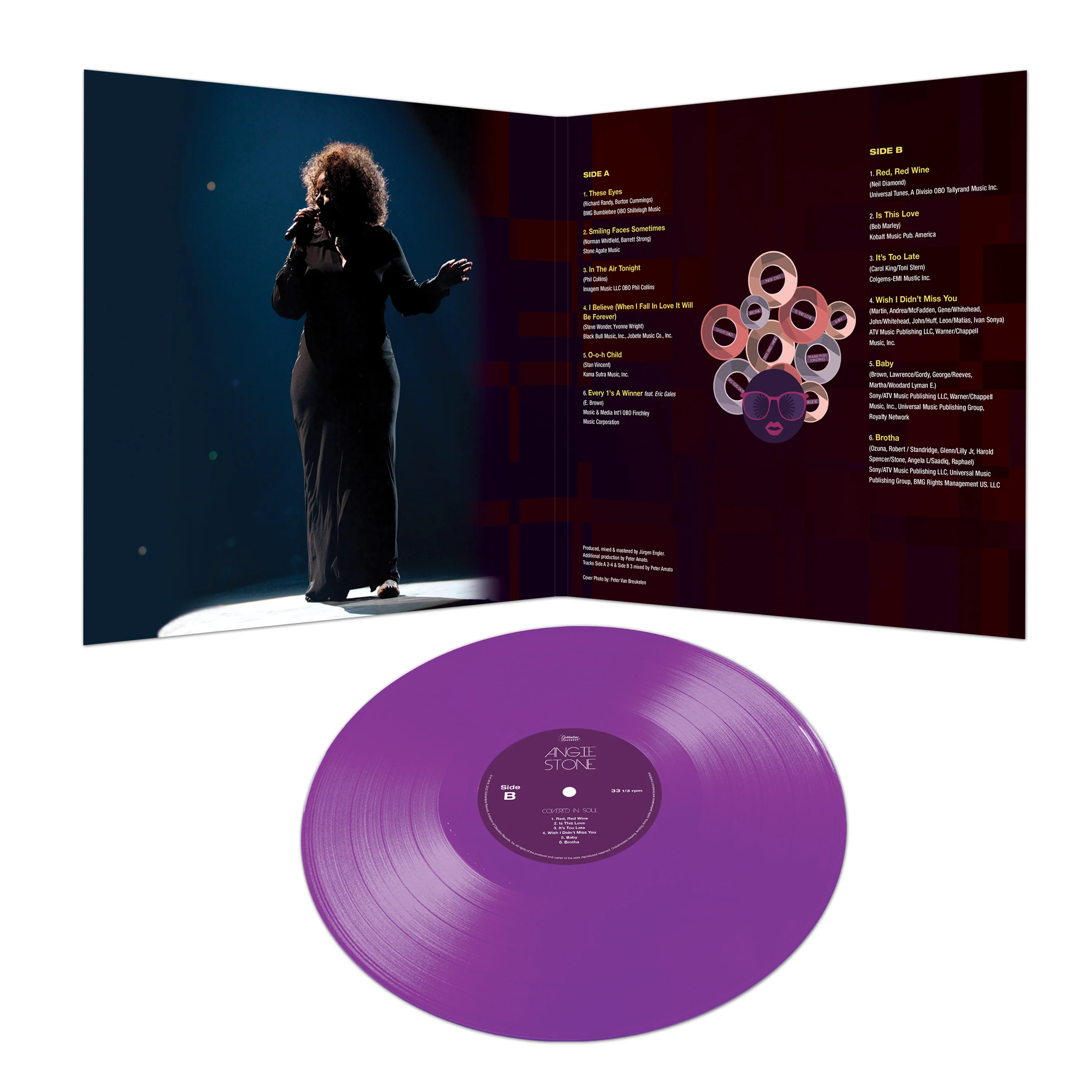Angie Stone - Covered in Soul (Purple Vinyl) - Image 3