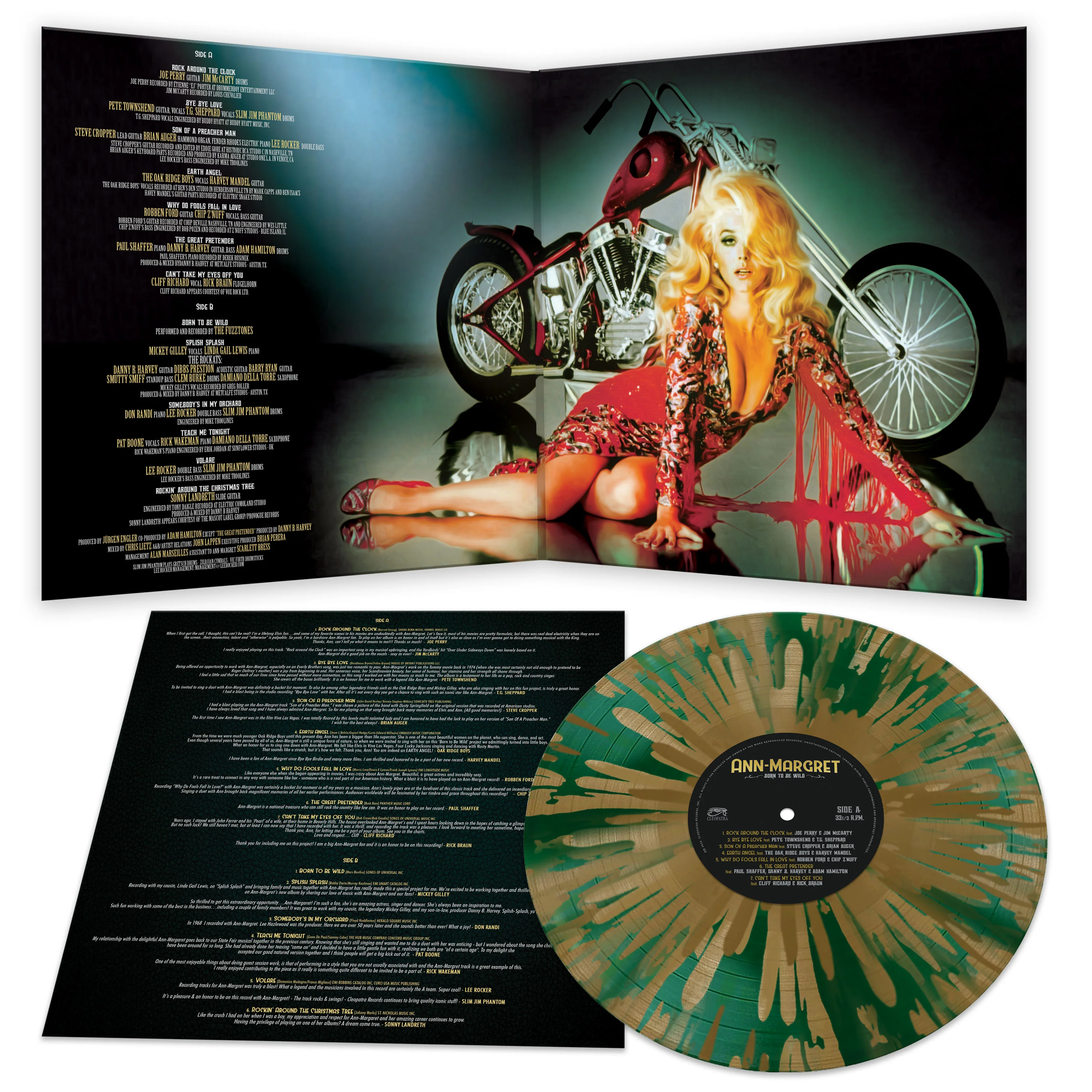 Ann-Margret - Born To Be Wild (Green-Gold Splatter Vinyl) - Image 3