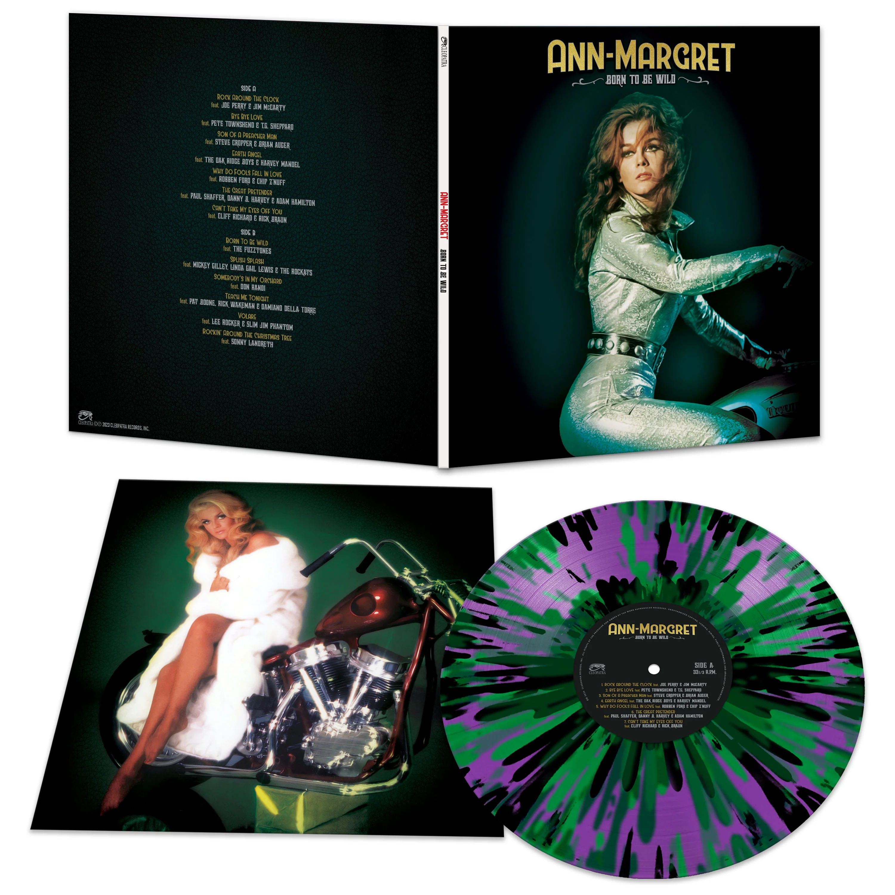 Ann-Margret - Born To Be Wild (Purple-Green-Black Splatter Vinyl) - Image 2