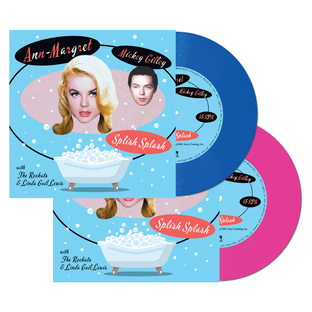 Ann-Margret & Mickey Gilley with The Rockats & Linda Gail Lewis - Splish Splash (Limited Edition Colored 7" Vinyl)