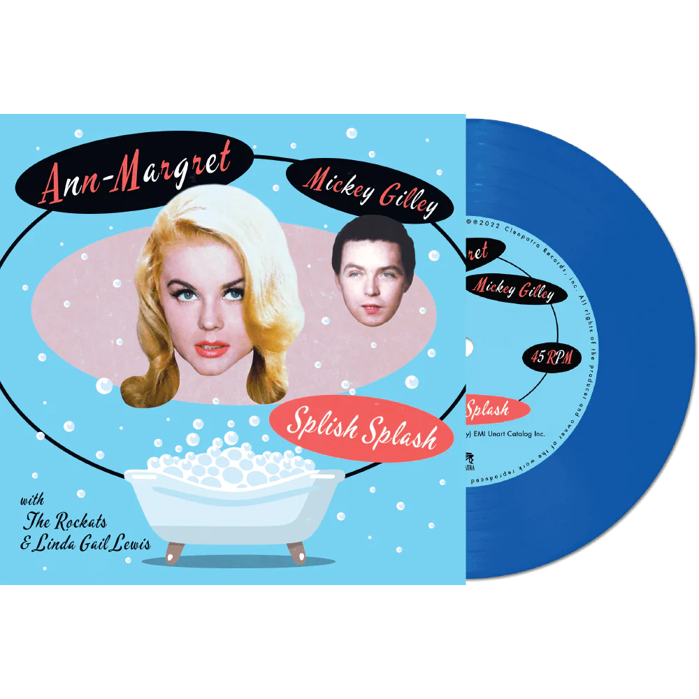 Ann-Margret & Mickey Gilley with The Rockats & Linda Gail Lewis - Splish Splash (Limited Edition Colored 7" Vinyl) - Image 2
