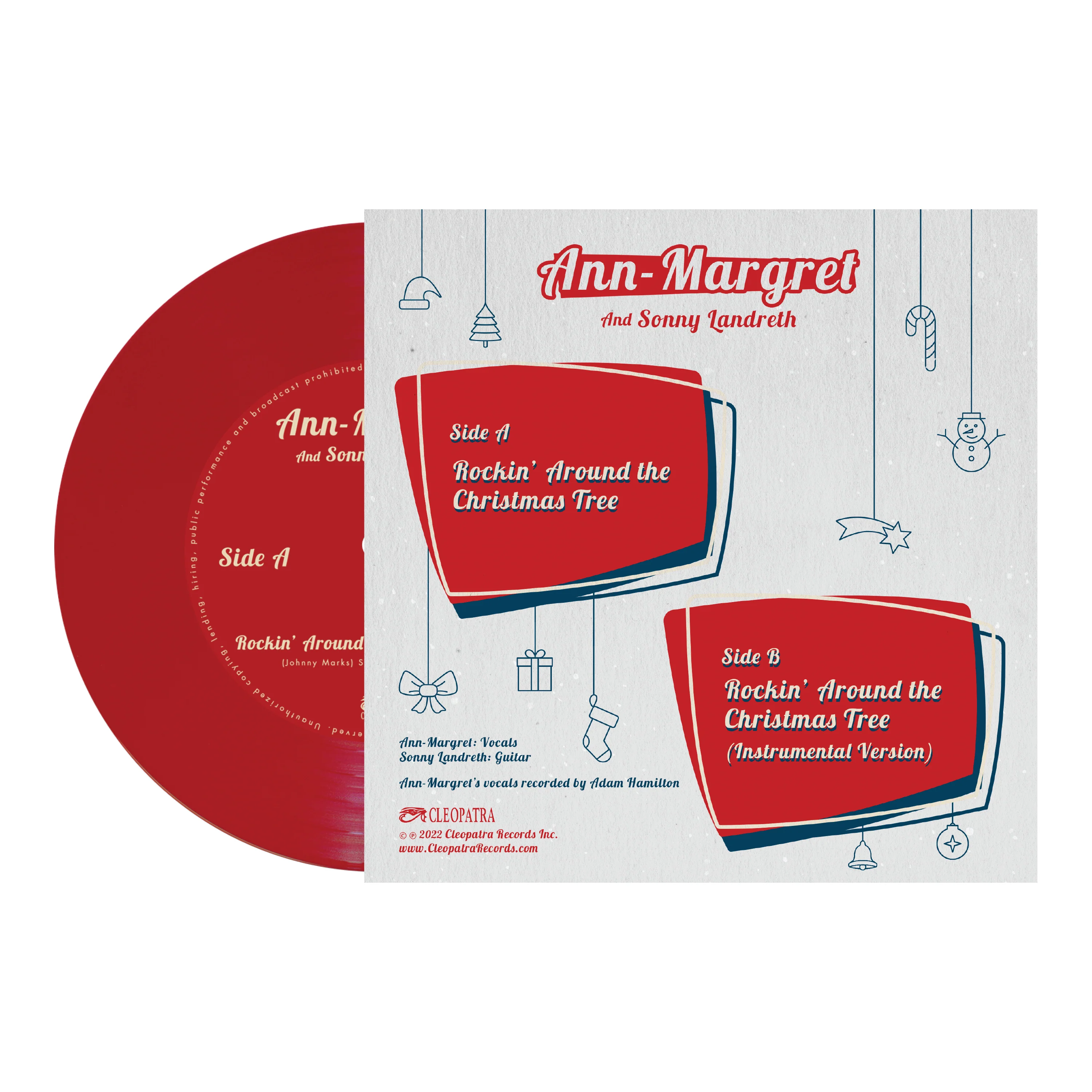 Ann-Margret - Rockin' Around The Christmas Tree (Red 7" Vinyl) - Image 2