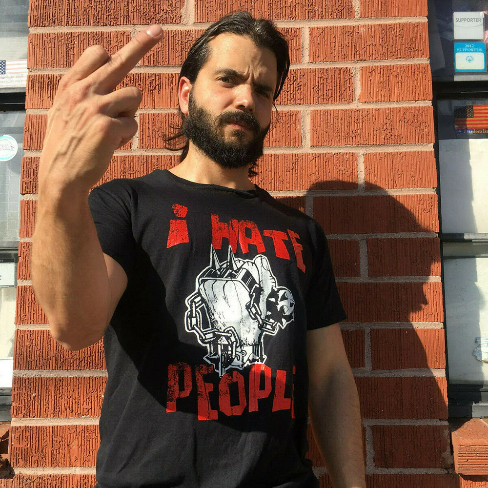Anti-Nowhere League - I Hate People (Shirt) - Image 5