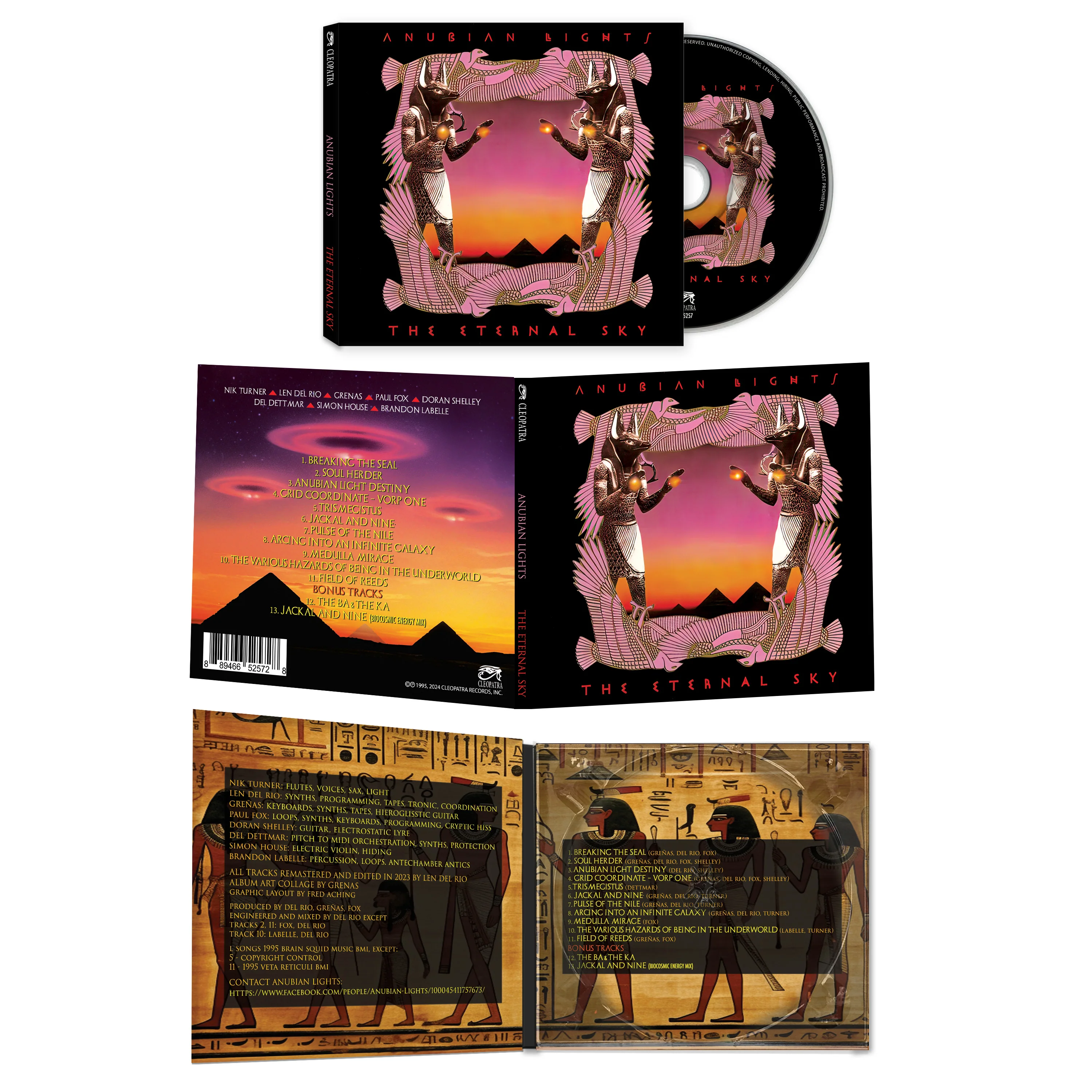 Anubian Lights - The Eternal Sky (CD) - Image 2