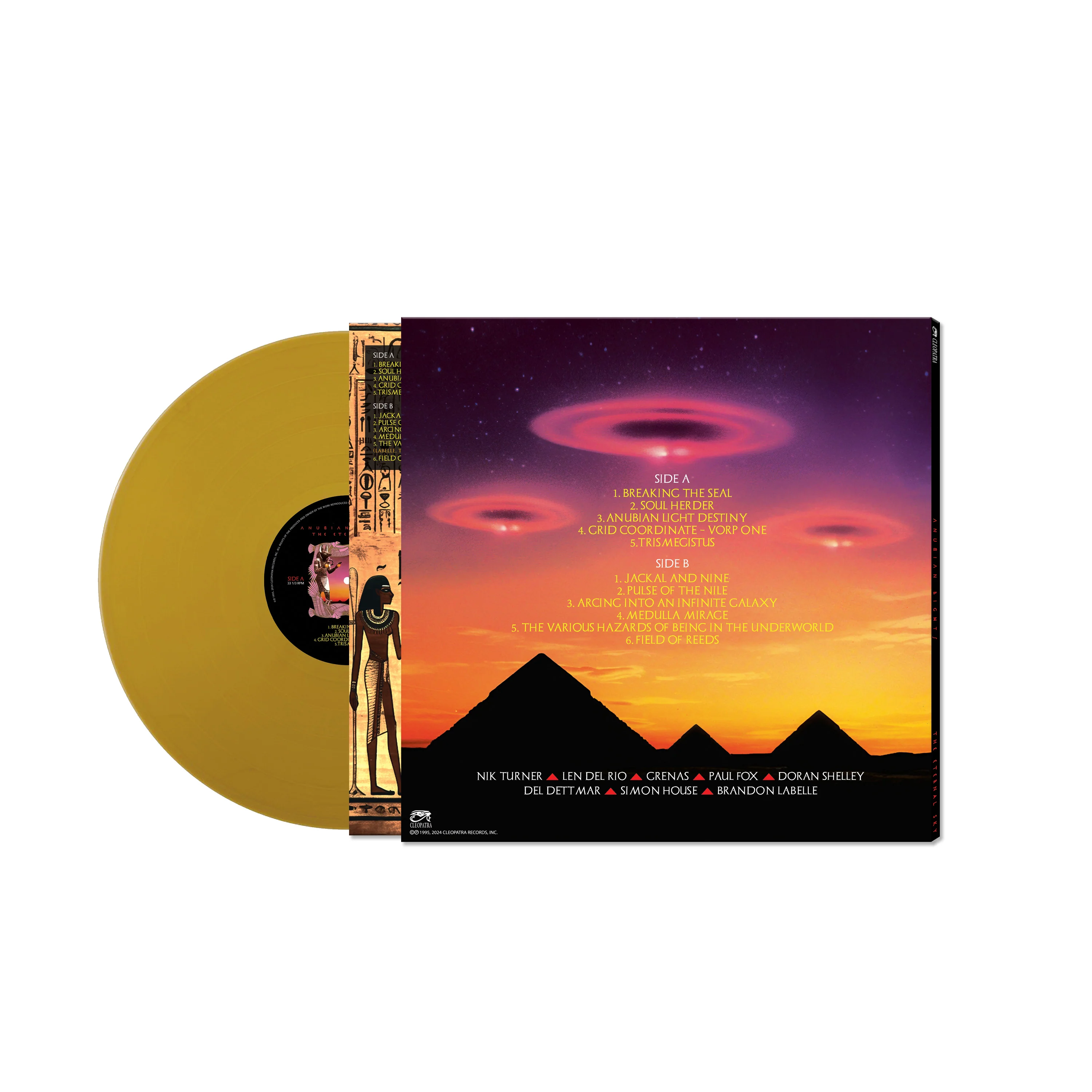 Anubian Lights - The Eternal Sky (Gold Vinyl) - Image 2