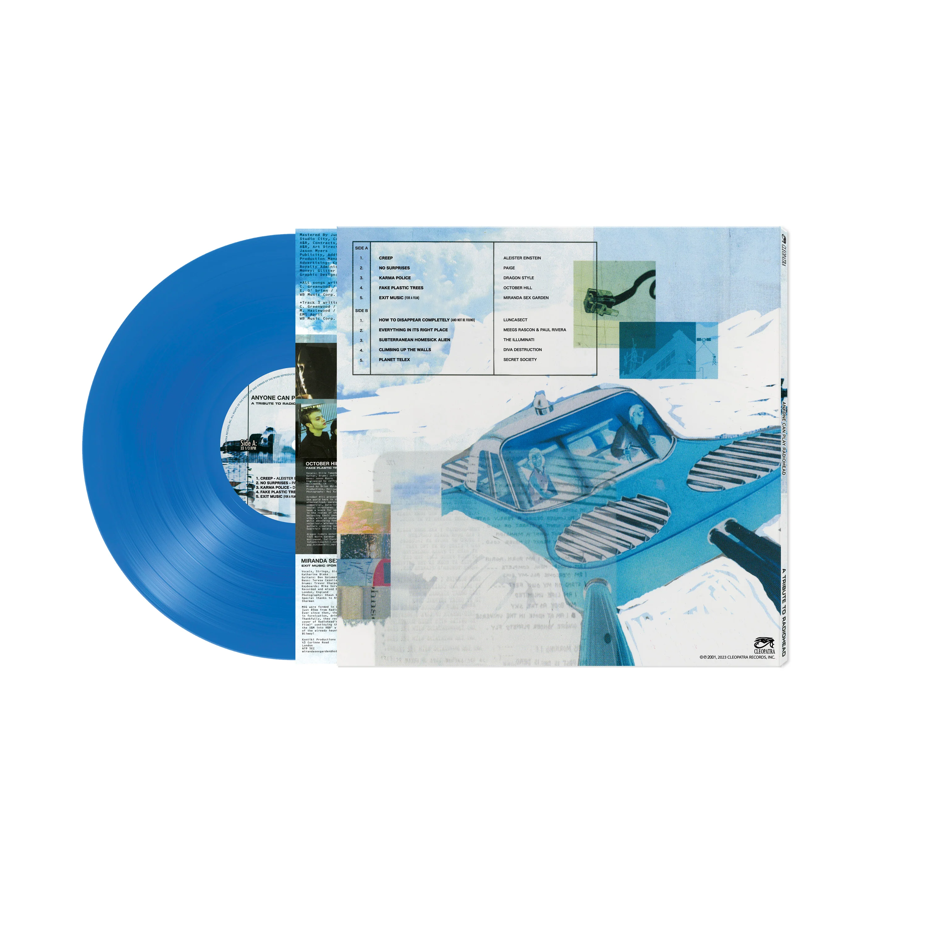 Anyone Can Play Radiohead - A Tribute To Radiohead (Blue Vinyl) - Image 2