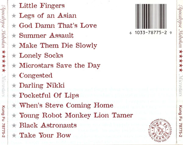 Apocalypse Hoboken - Microstars (CD) - Image 3
