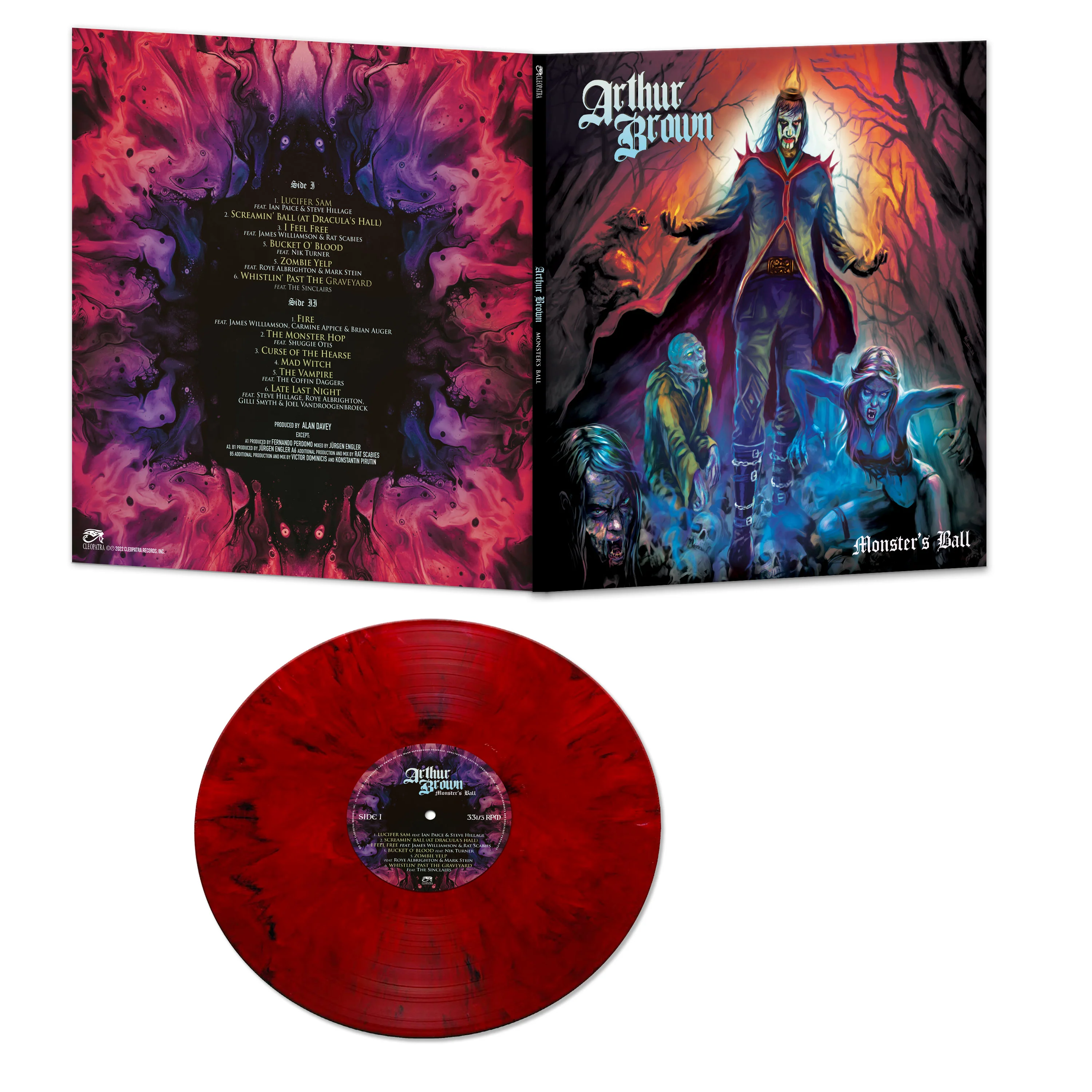 Arthur Brown - Monster's Ball (Red Marble Vinyl) - Image 2