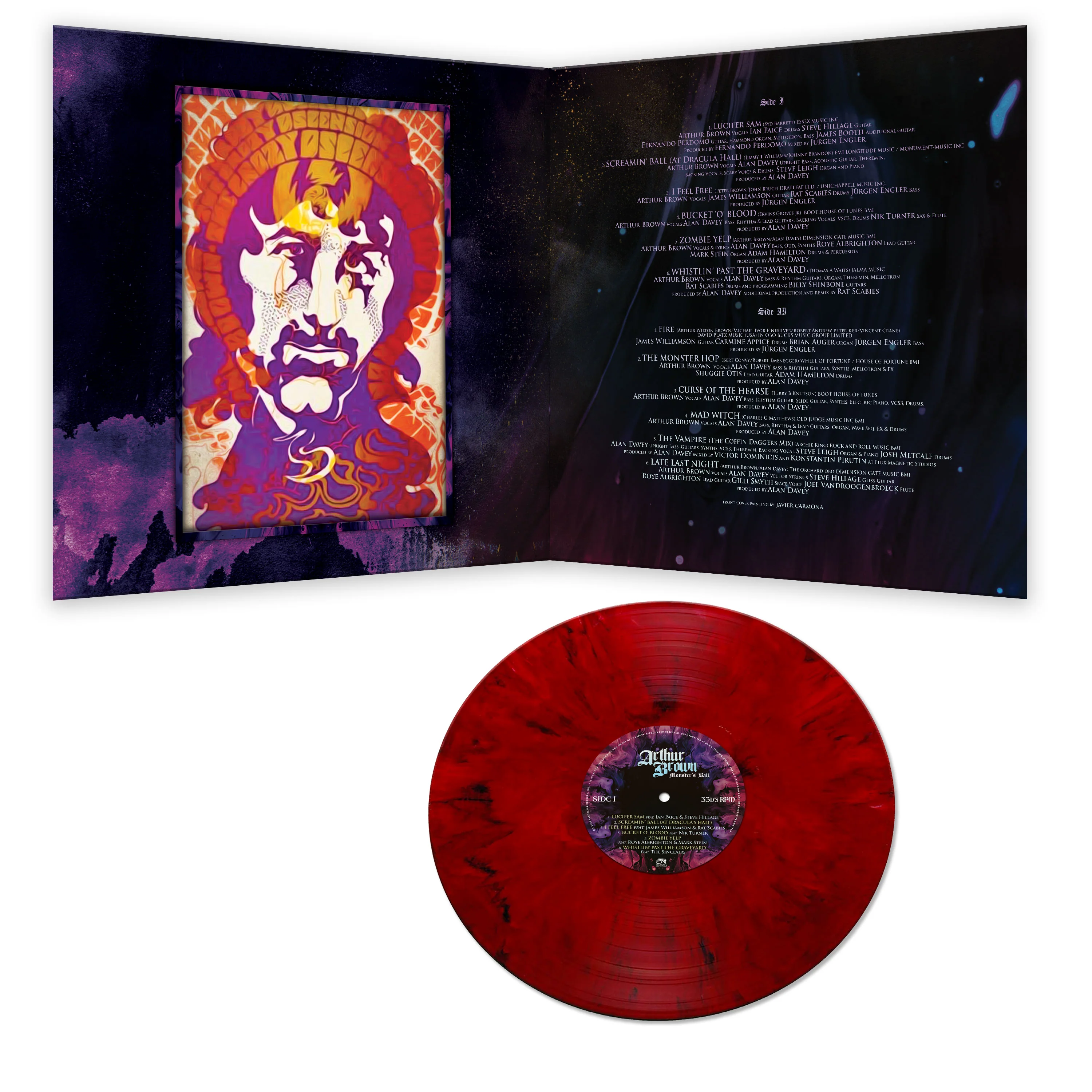 Arthur Brown - Monster's Ball (Red Marble Vinyl) - Image 3