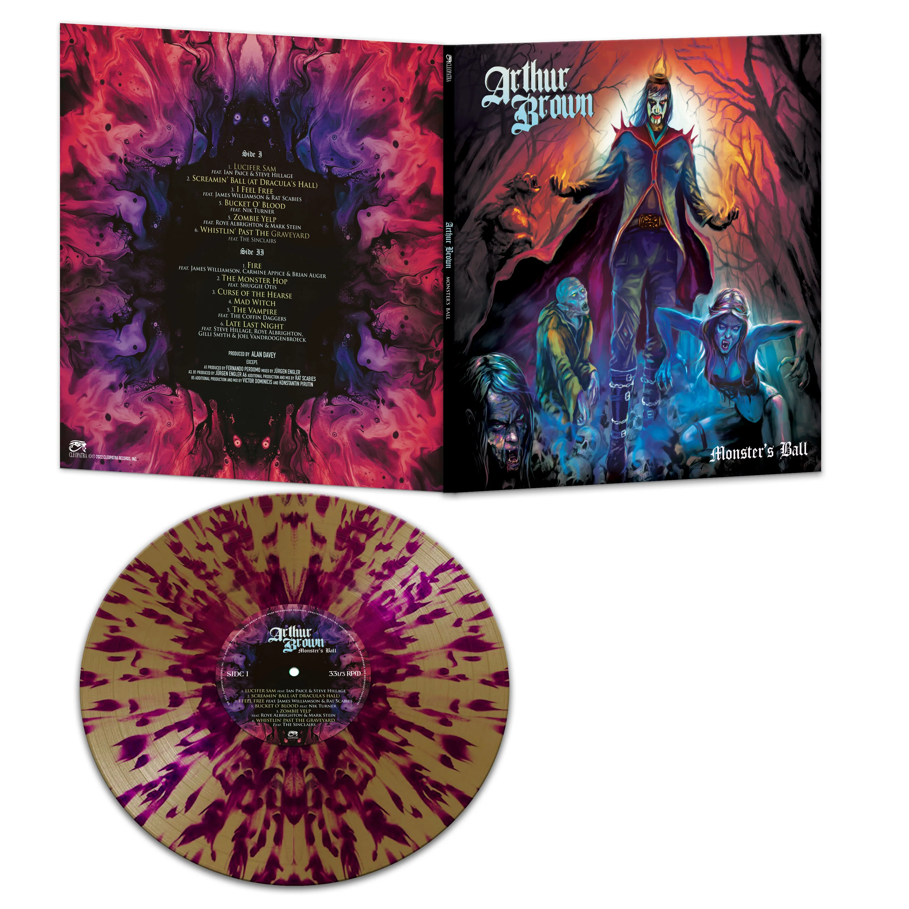 Arthur Brown - Monster's Ball (Splatter Vinyl) - Image 2
