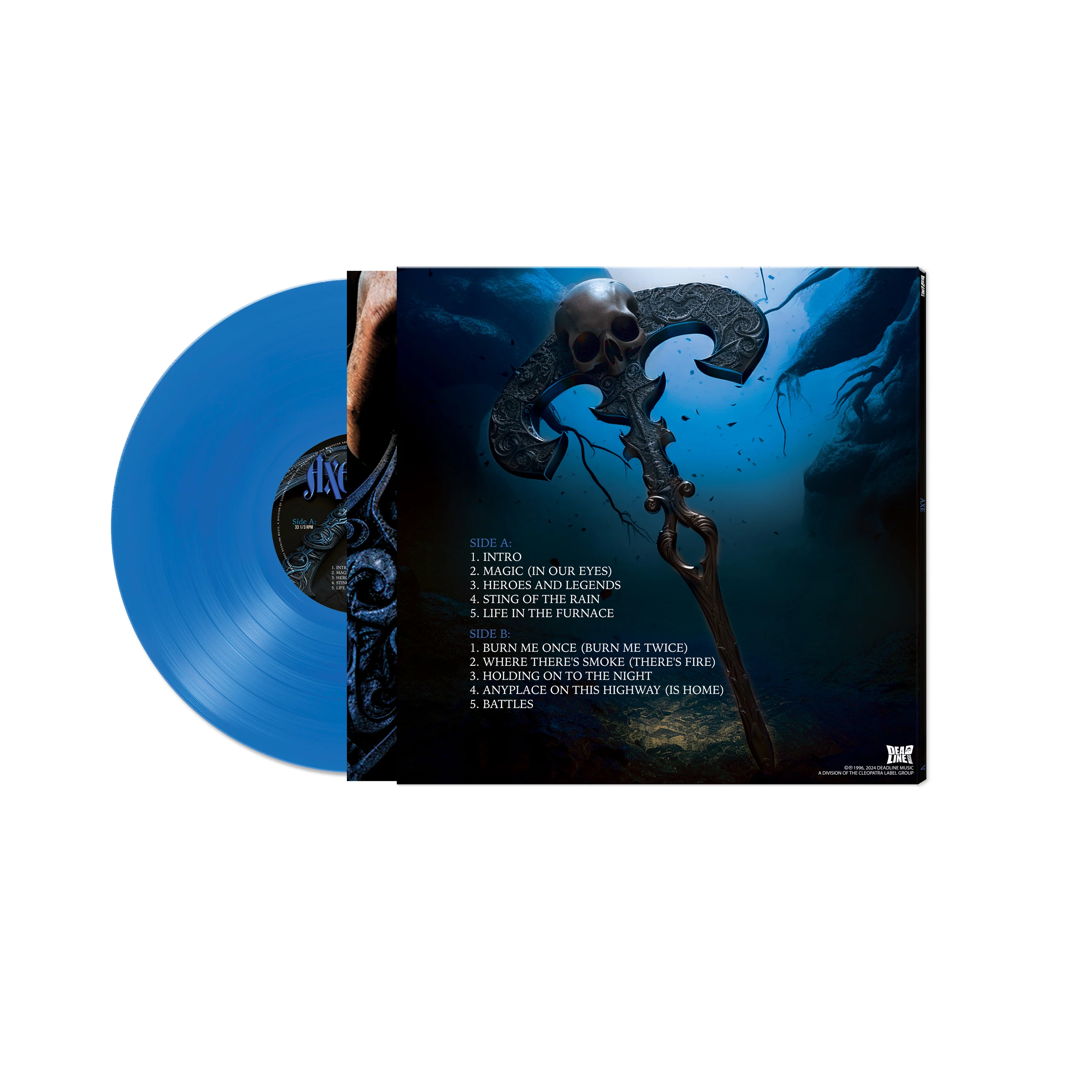 Axe - Five (Blue Vinyl) - Image 2
