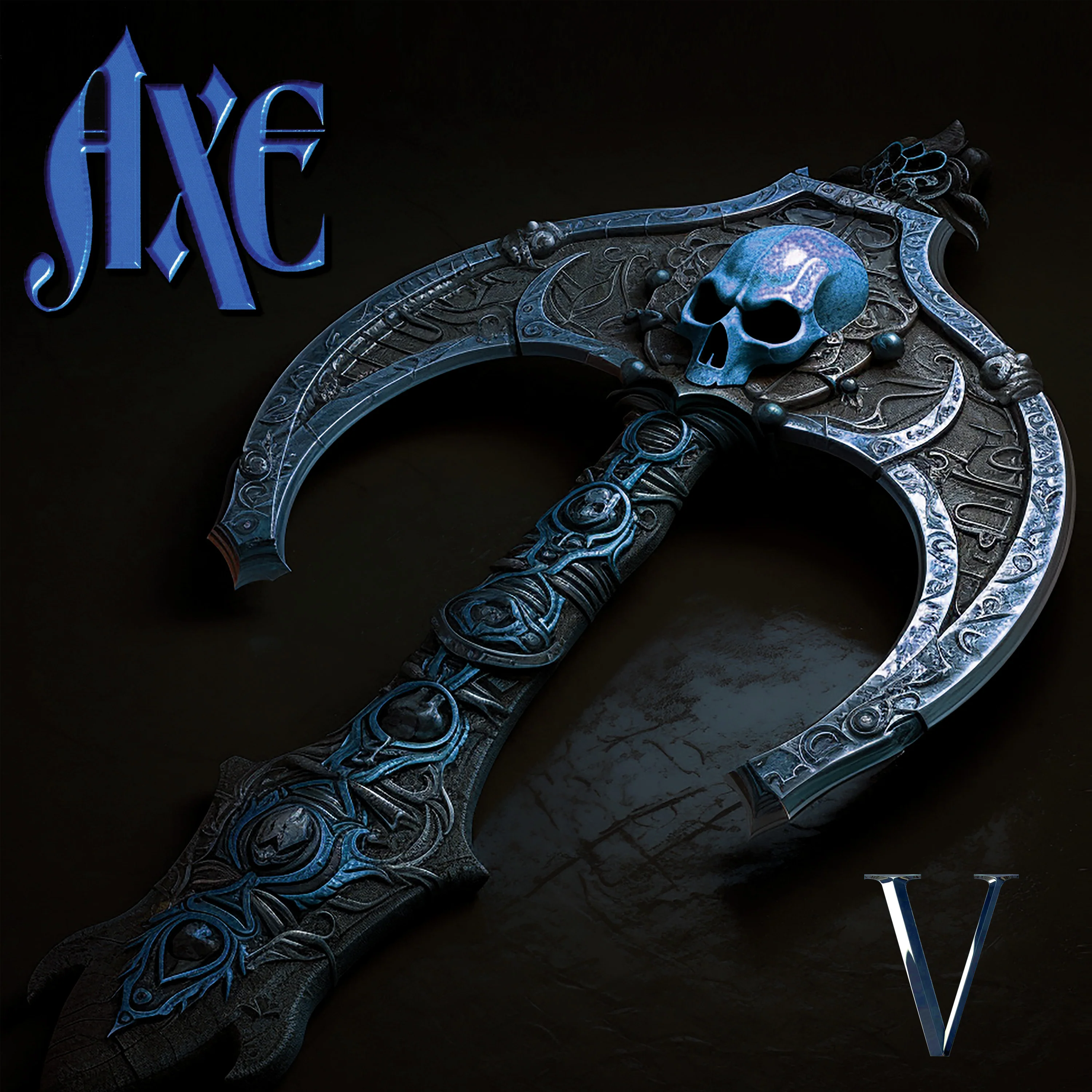 Axe - Five (Blue Vinyl) - Image 3