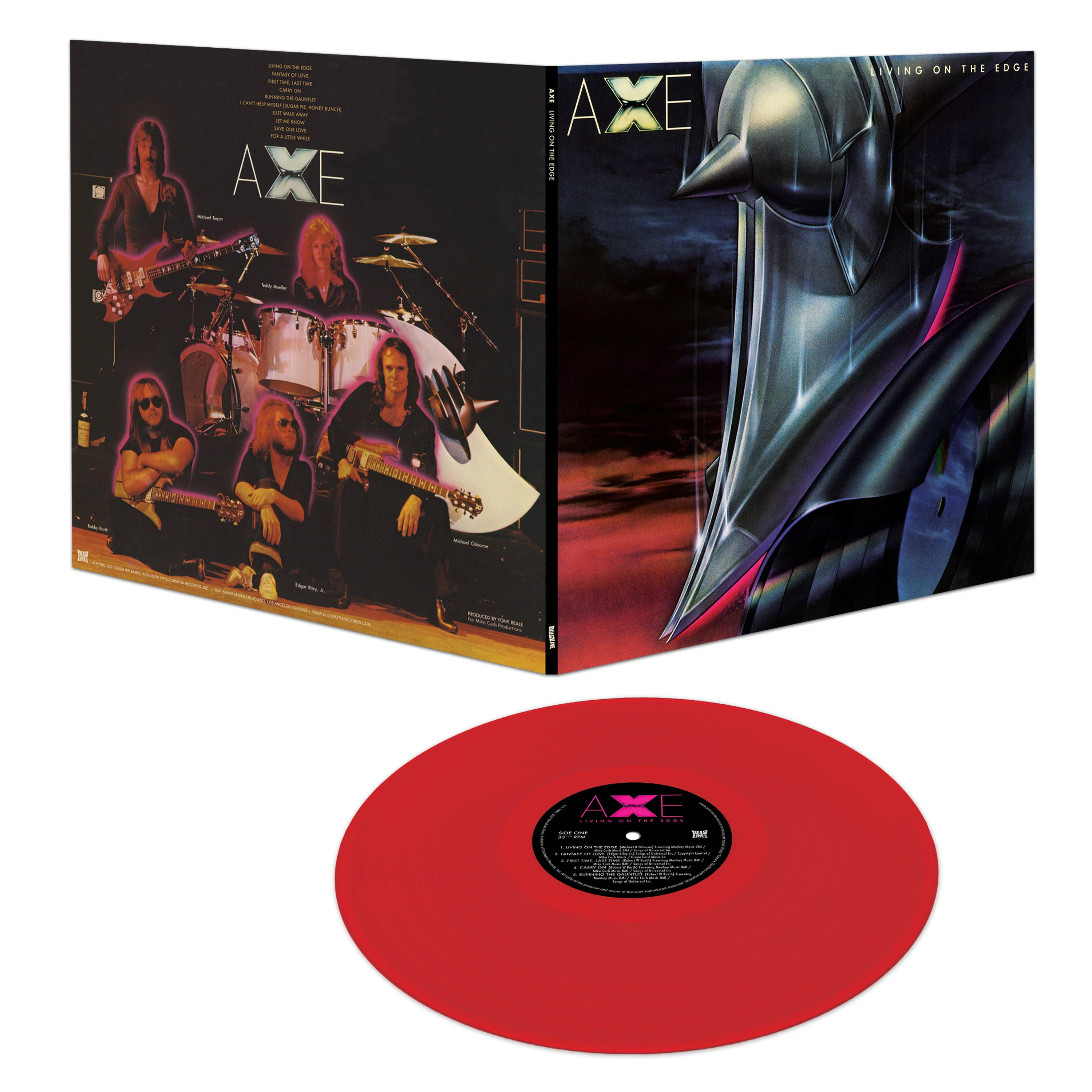 Axe - Living On The Edge (Limited Edition Colored Vinyl) - Image 4