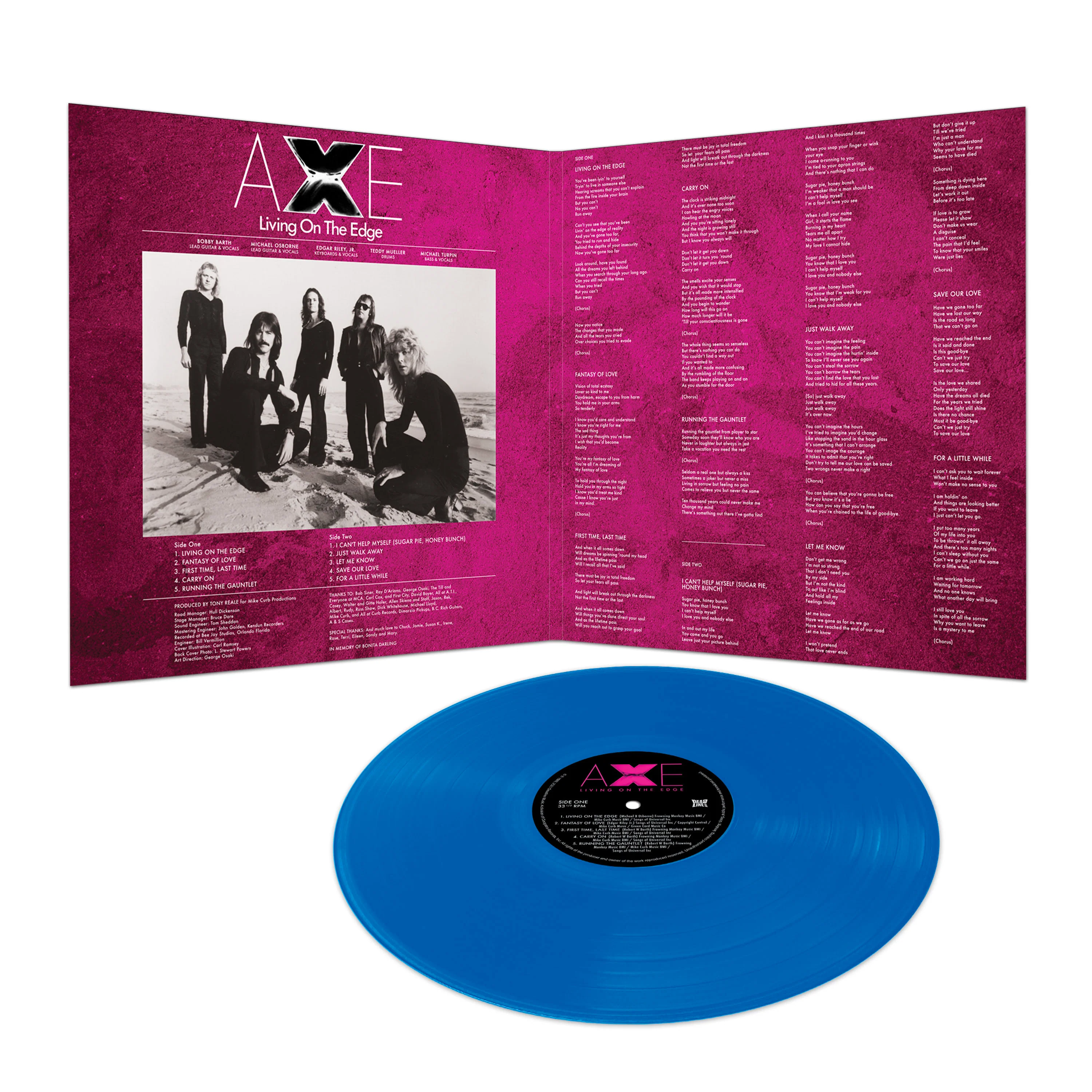 Axe - Living On The Edge (Limited Edition Colored Vinyl) - Image 7