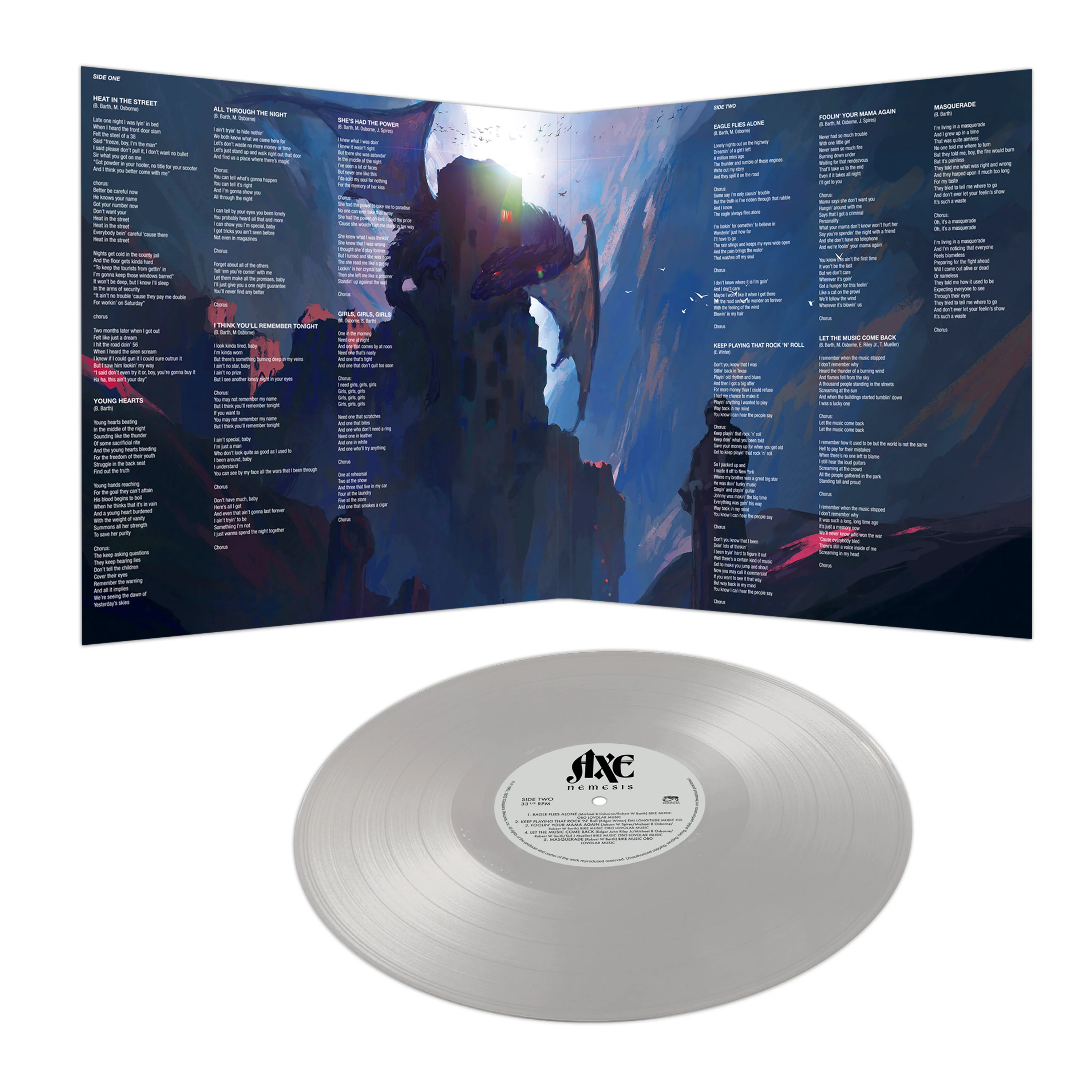 Axe - Nemesis (Limited Edition Silver Vinyl) - Image 3