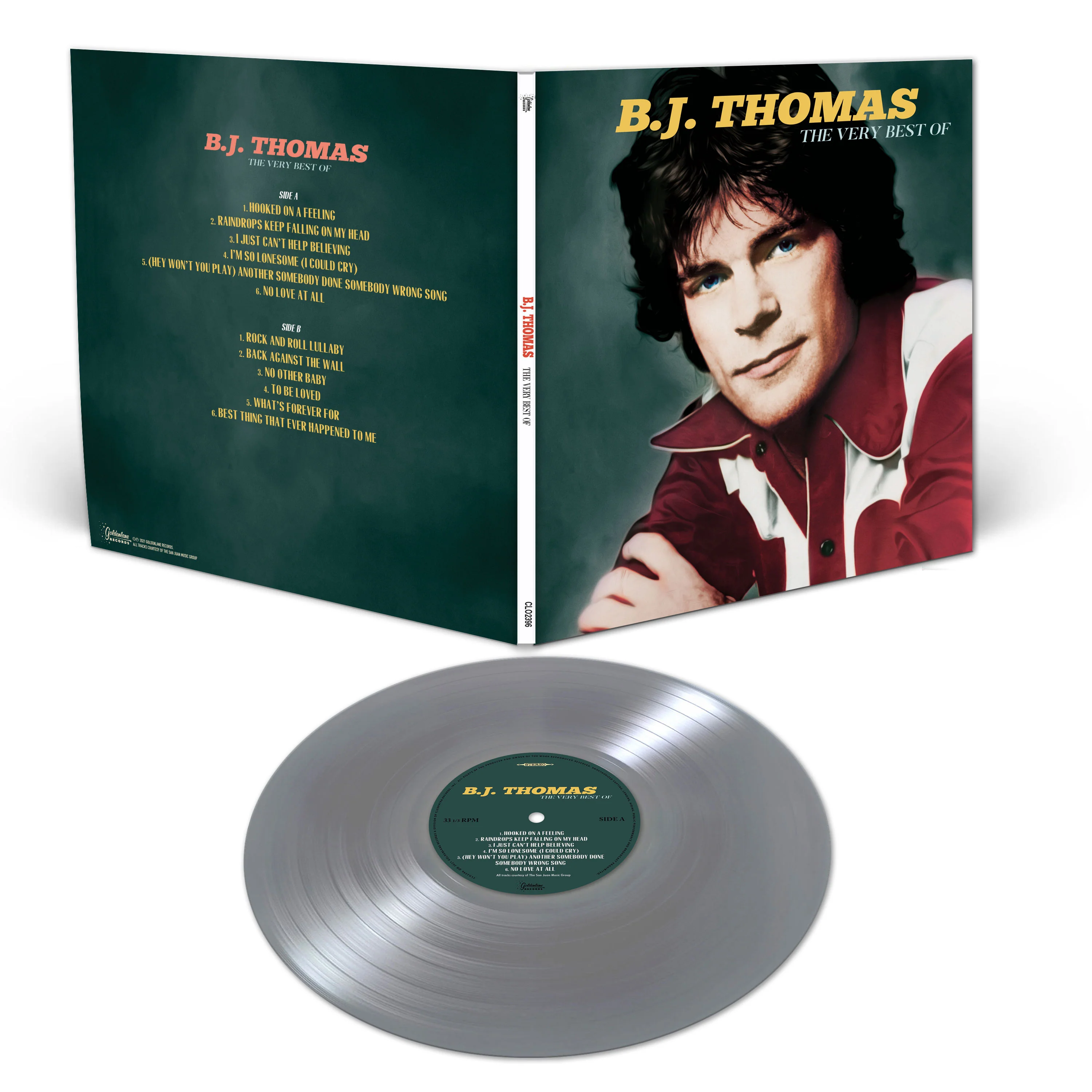 B.J. Thomas - The Very Best Of (Limited Edition Silver Vinyl) - Image 2