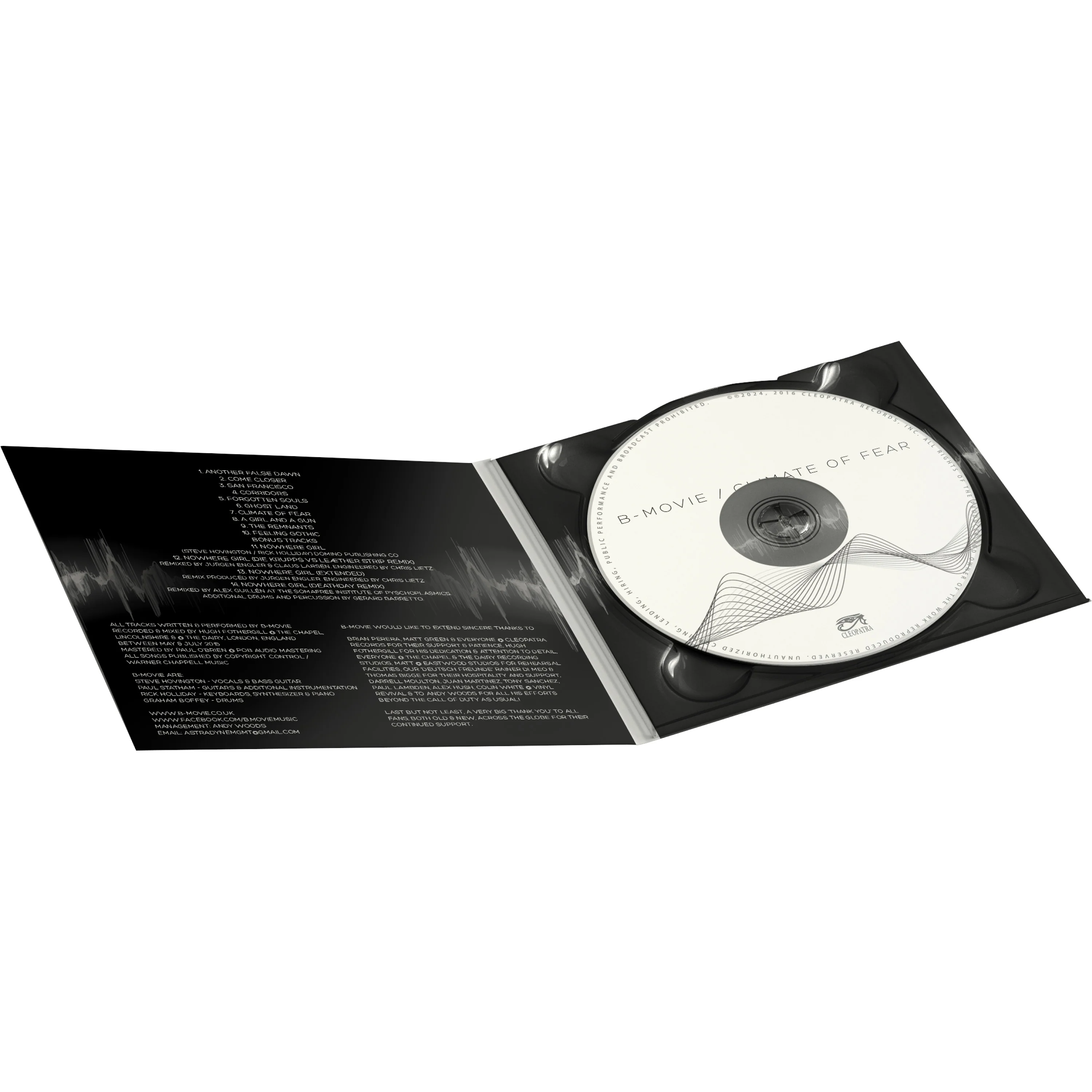 B-Movie - Climate of Fear (CD Digipak) - Image 3