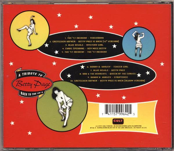 Back to the ‘50s - A Tribute To Bettie Page (CD) - Image 2