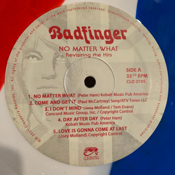 Badfinger - No Matter What - Revisiting the Hits (Limited Edition Red, White & Blue Vinyl) - Image 3