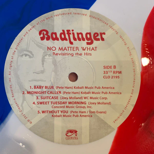 Badfinger - No Matter What - Revisiting the Hits (Limited Edition Red, White & Blue Vinyl) - Image 4