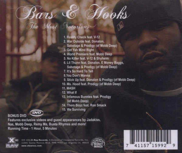 Bars & Hooks - The Most Notorious (CD + DVD) - Image 2