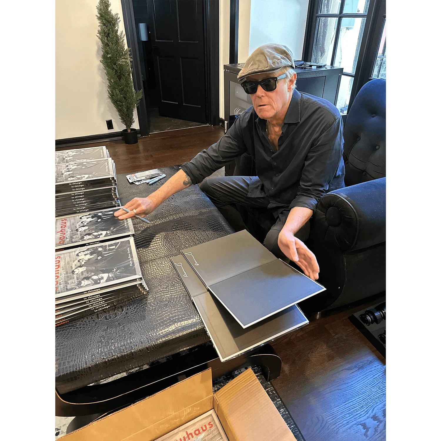Bauhaus In Chicago (David J / Brian Shanley - Hardcover Book - Signed by David J) - Image 7