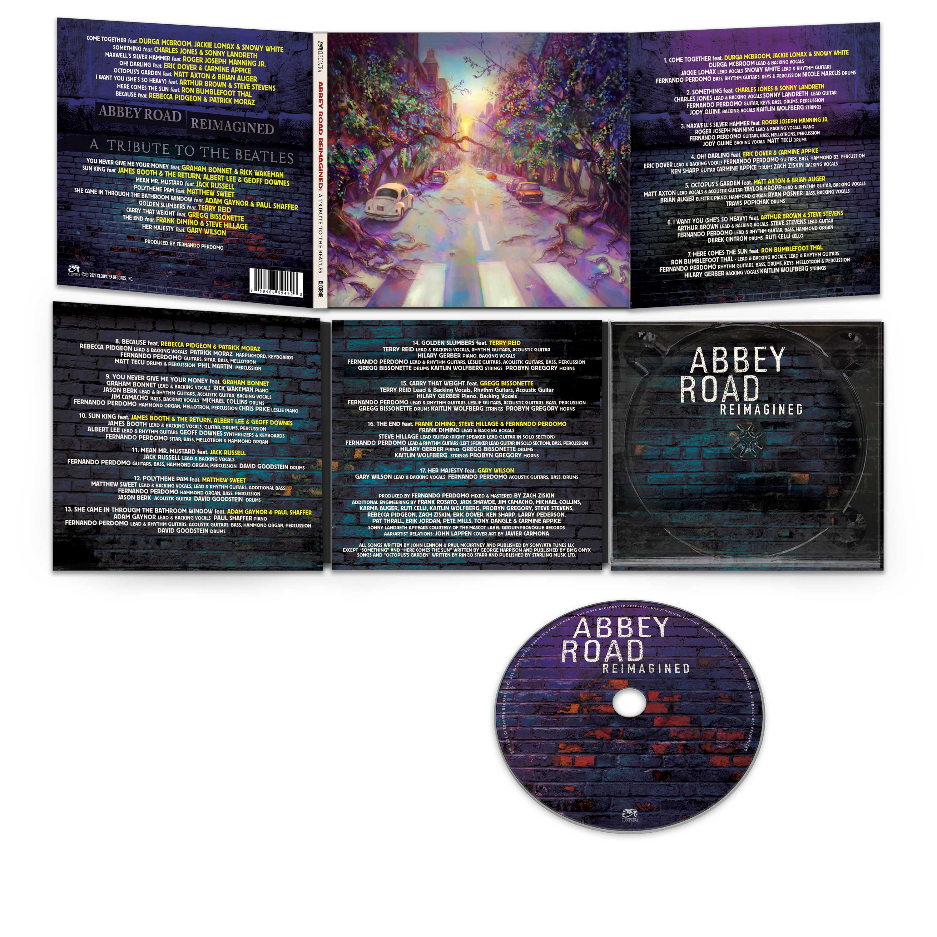 Abbey Road Reimagined – A Tribute To The Beatles (CD) - Image 3