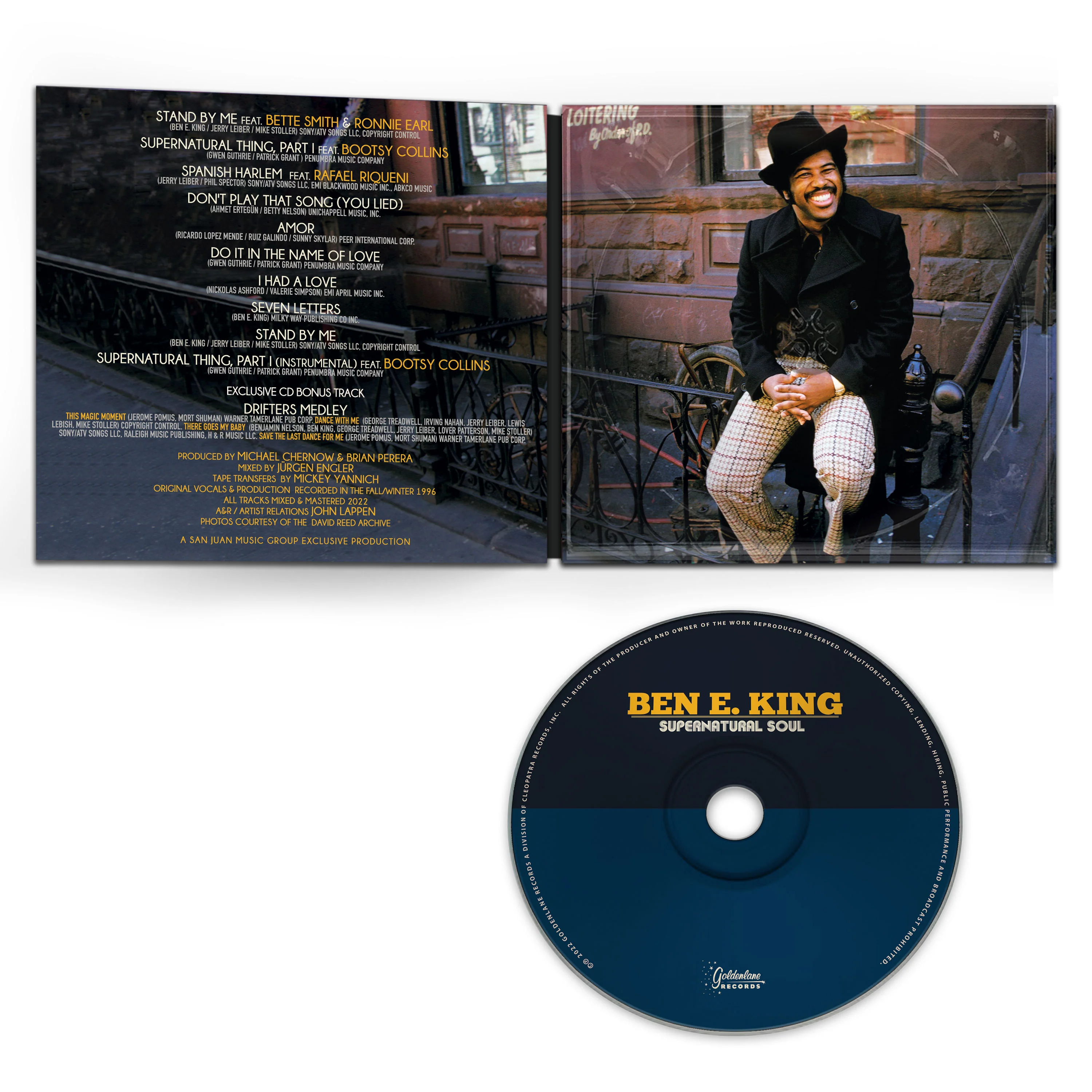 Ben E. King - Supernatural Soul (CD Digipak) - Image 3