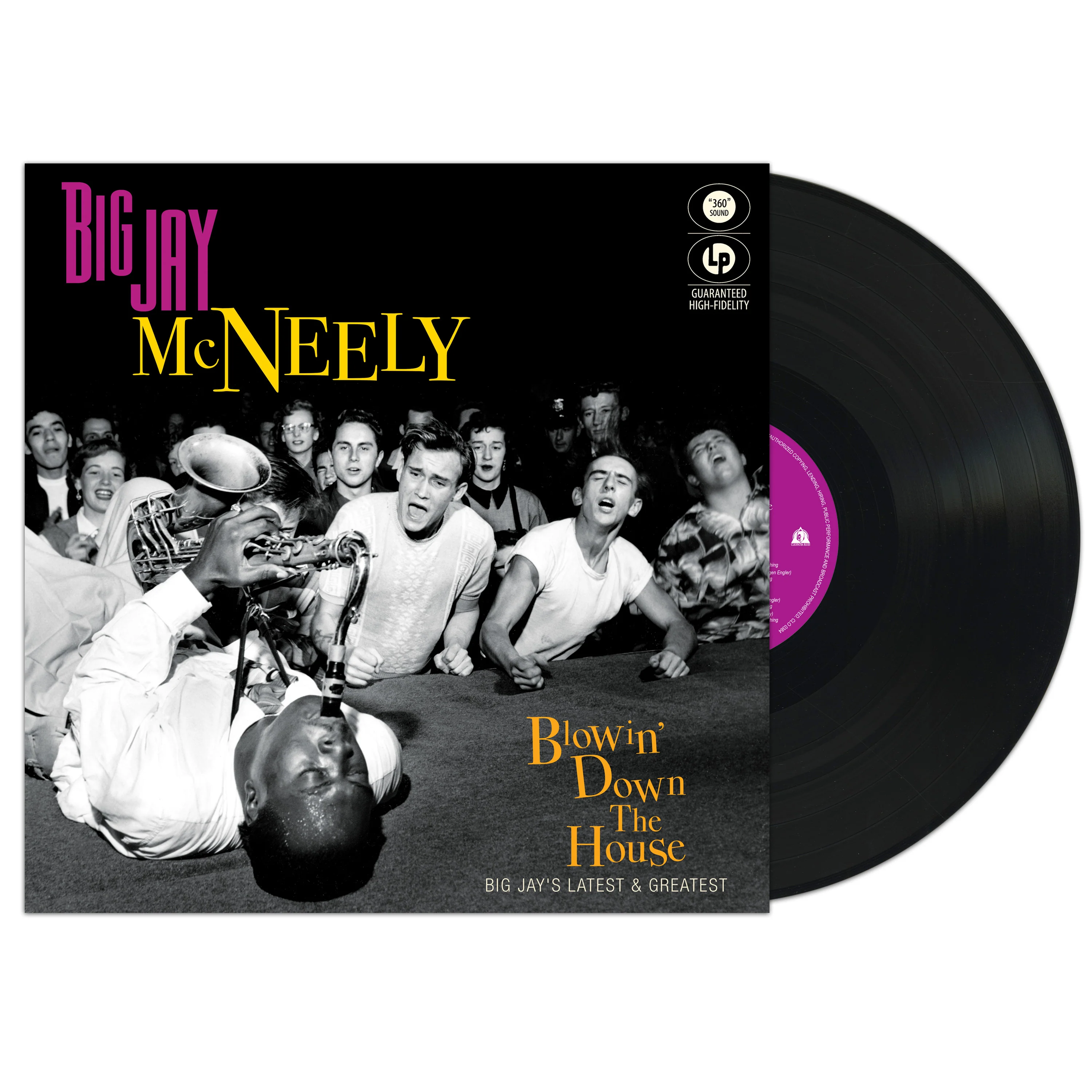 Big Jay McNeely - Blowin' Down The House - Big Jay's Latest & Greatest (LP) - Image 3