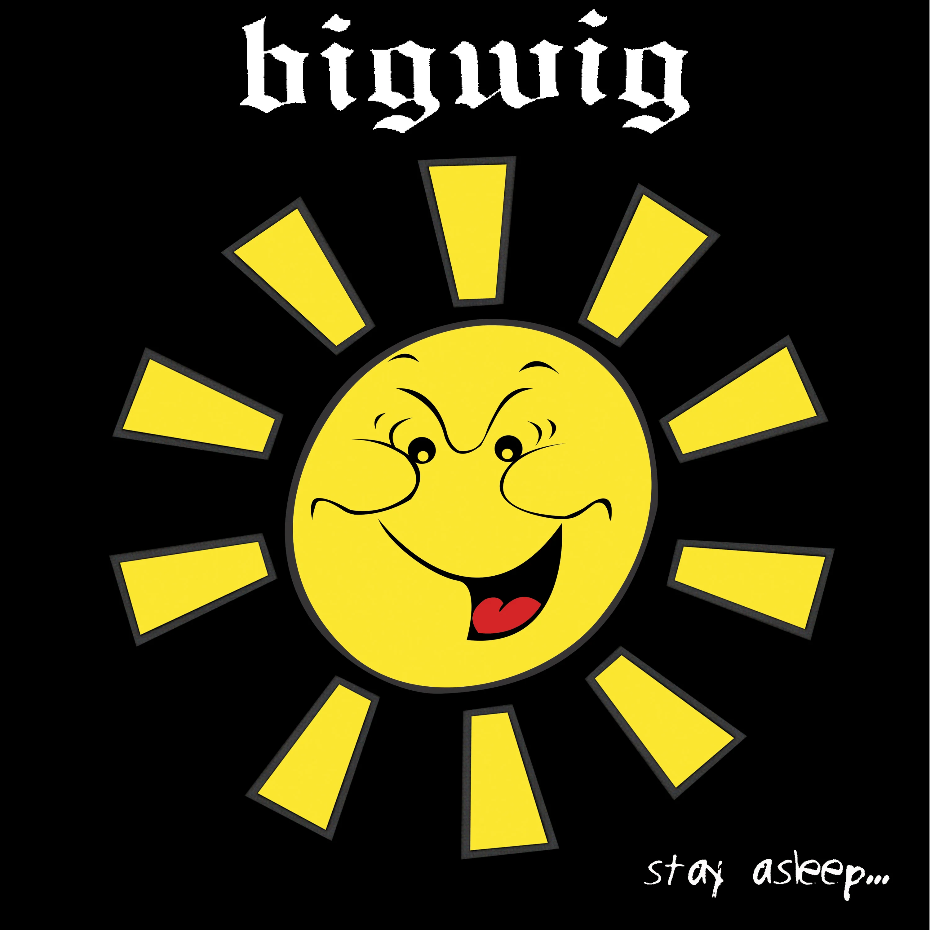 Bigwig - Stay Asleep (Limited Edition Yellow-Black Splatter Vinyl) - Image 3