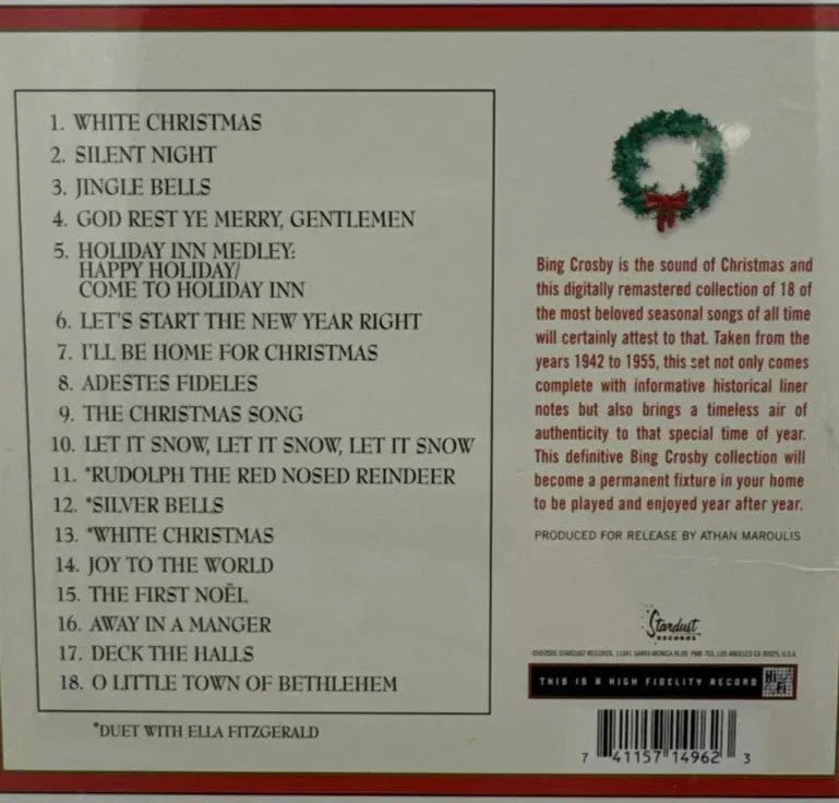 Bing Crosby - The Christmas Anthology 1942-1955 (CD) - Image 2