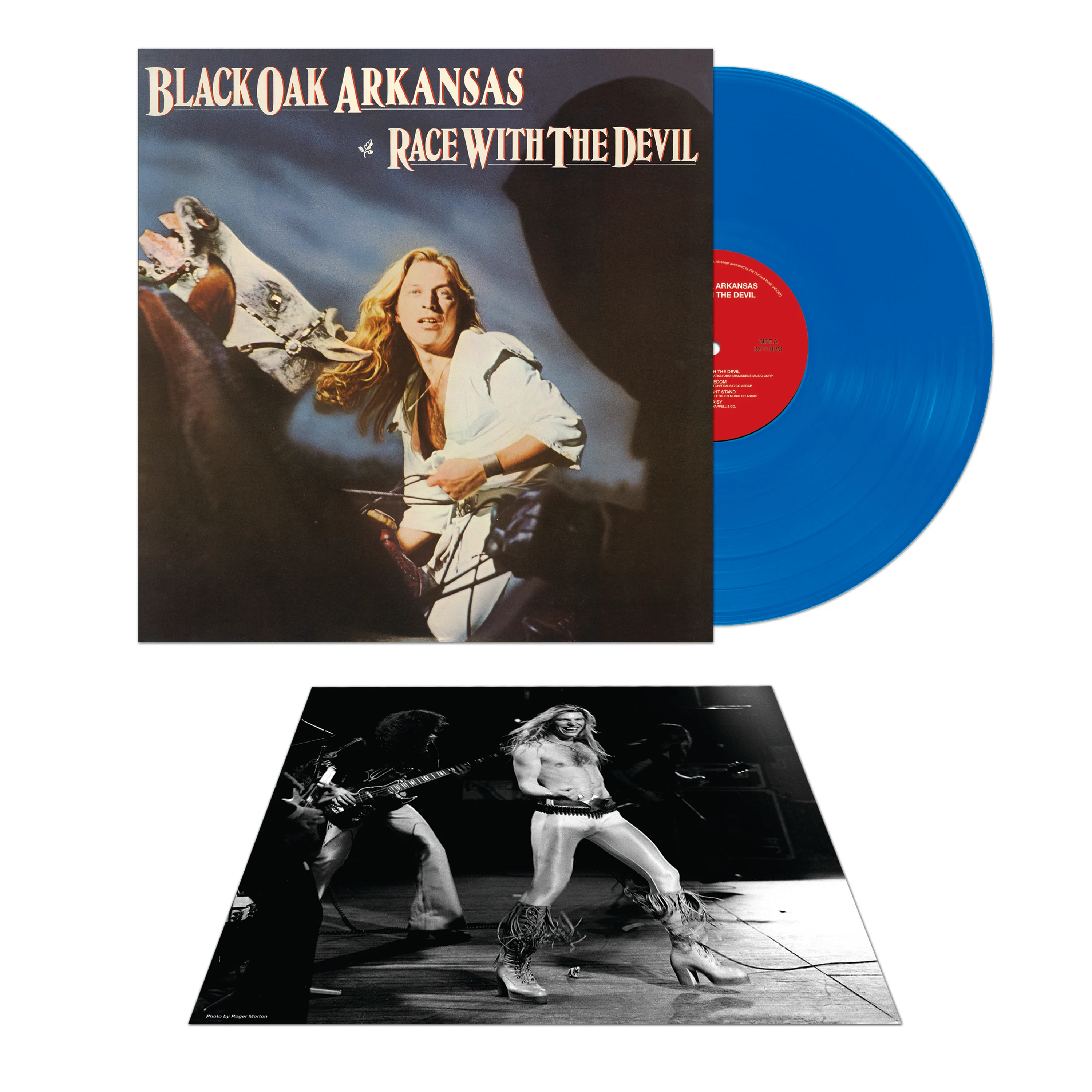 Black Oak Arkansas - Race With The Devil (Blue Vinyl) - Image 2