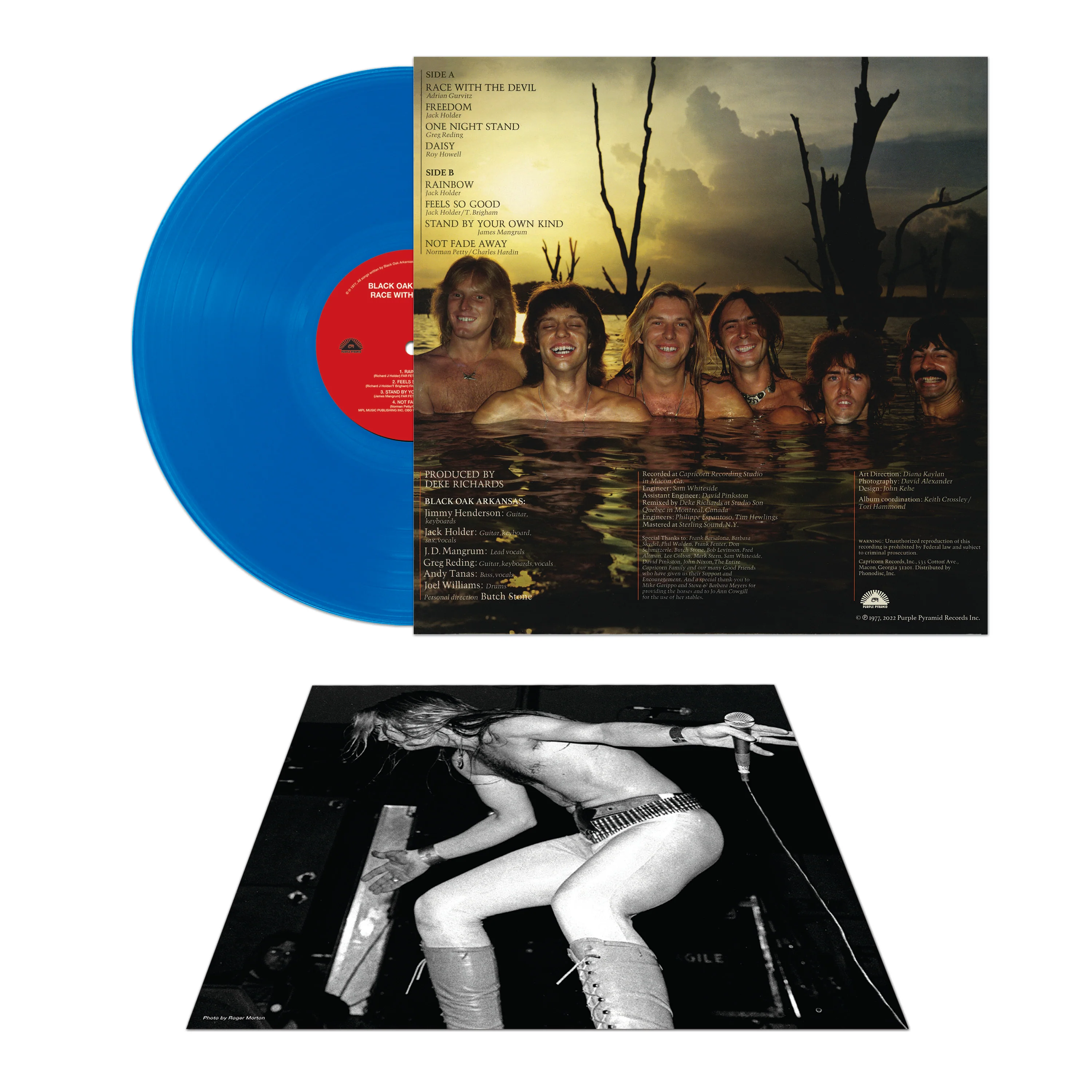 Black Oak Arkansas - Race With The Devil (Blue Vinyl) - Image 3