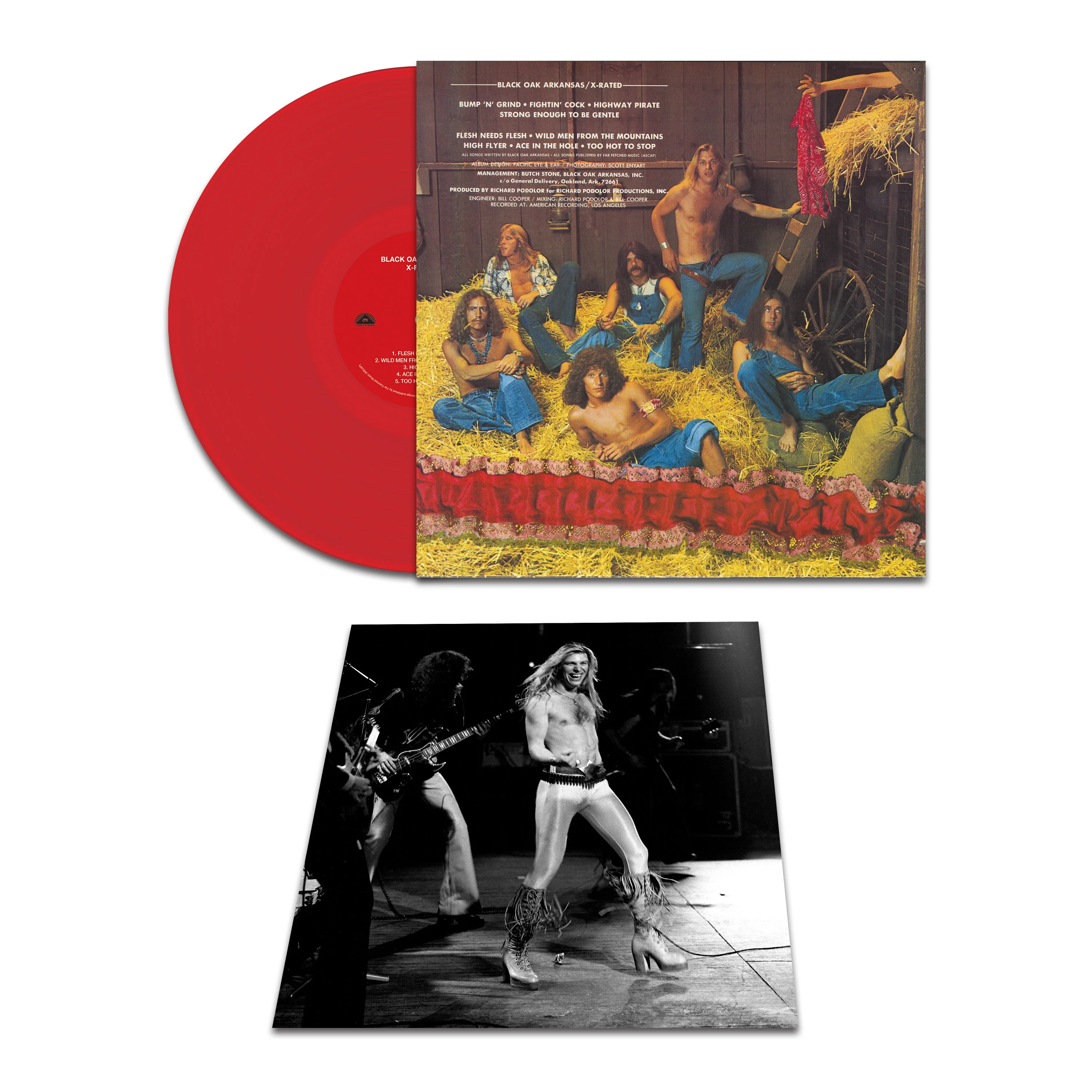 Black Oak Arkansas - X Rated (Red Vinyl) - Image 3