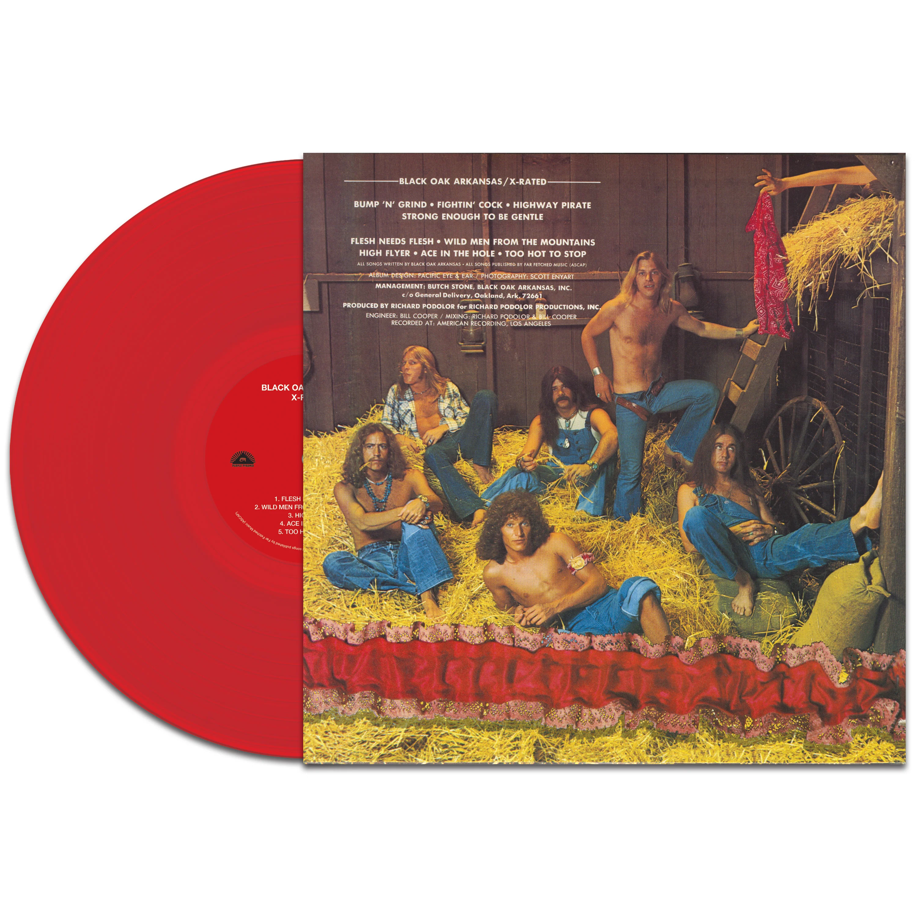 Black Oak Arkansas - X Rated (Red Vinyl) - Image 4