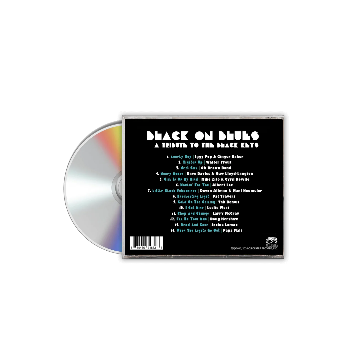 Black On Blues -  A Tribute To The Black Keys (CD) - Image 2