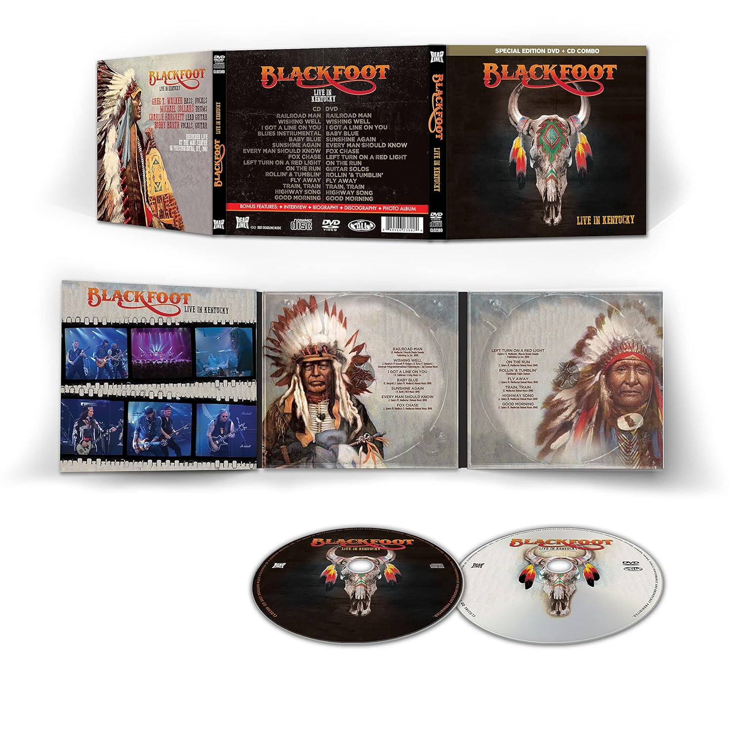 Blackfoot - Live in Kentucky (CD + DVD) - Image 3
