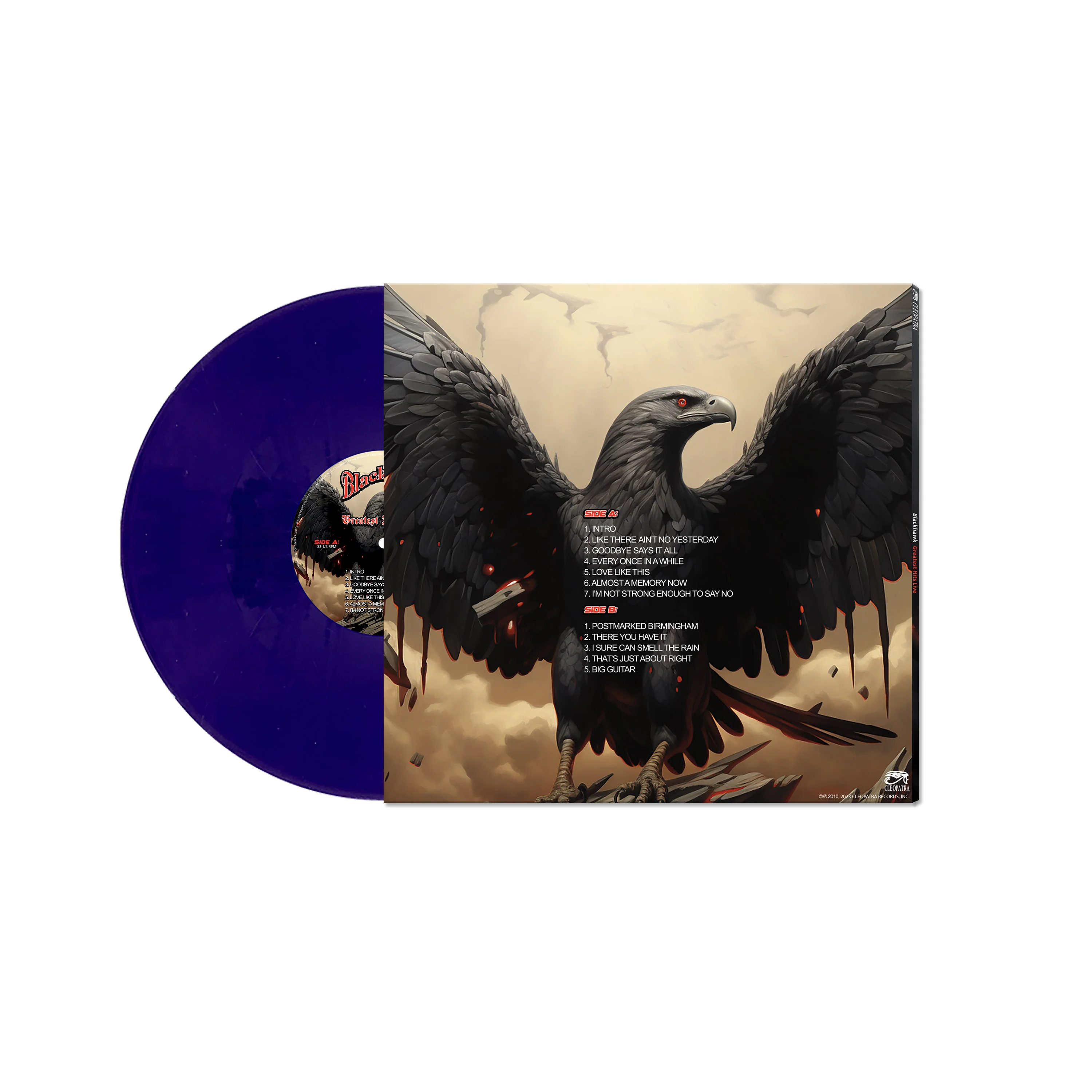 Blackhawk - Greatest Hits Live (Purple Vinyl) - Image 2