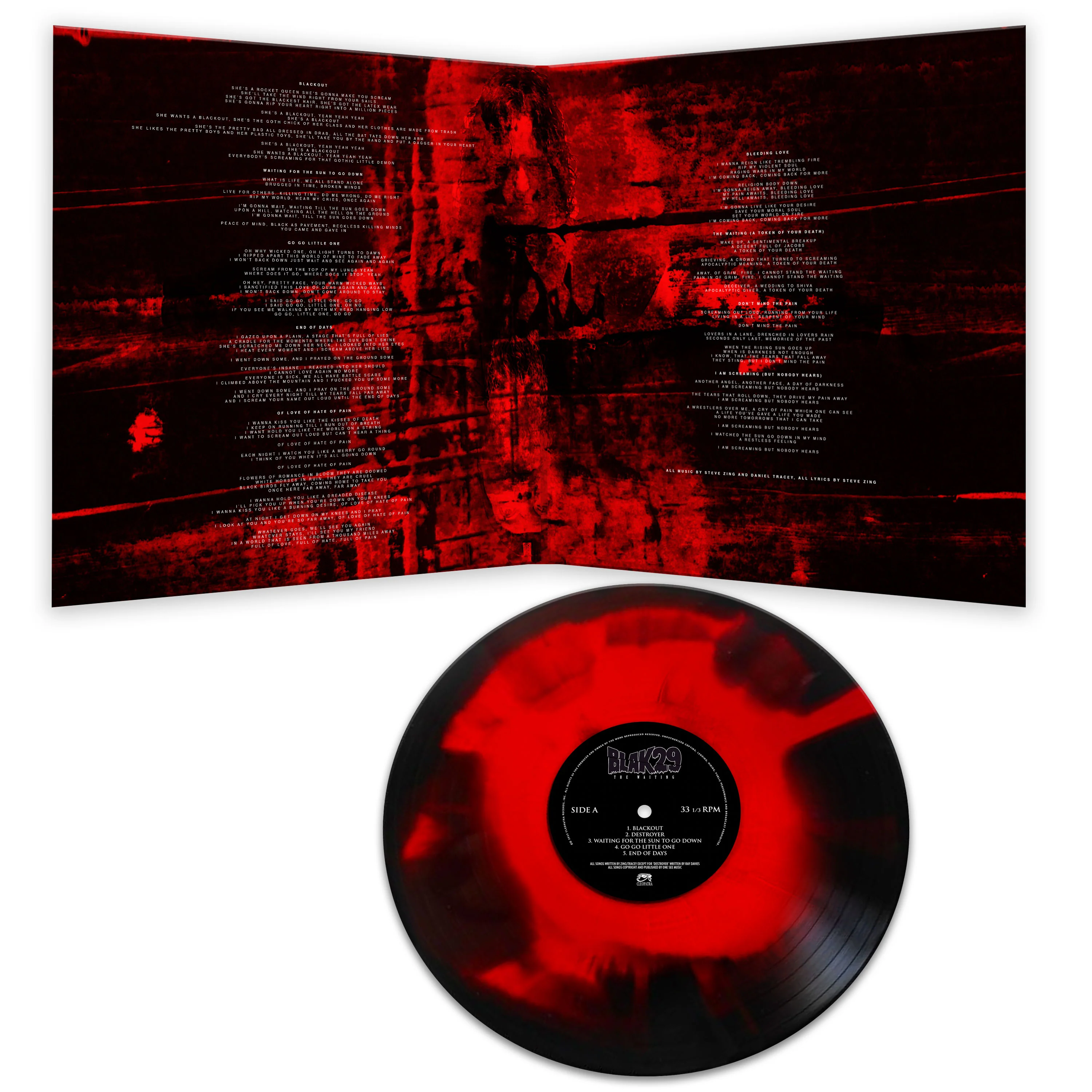 Blak29 - The Waiting (Red-Black Haze Vinyl) - Image 3