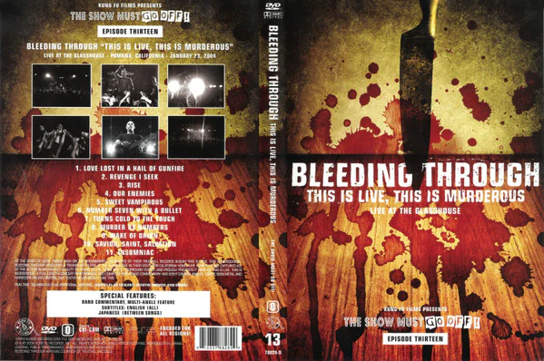 Bleeding Through - This Is Live, This Is Murderous - Live At The Glasshouse 2004 (DVD) - Image 2