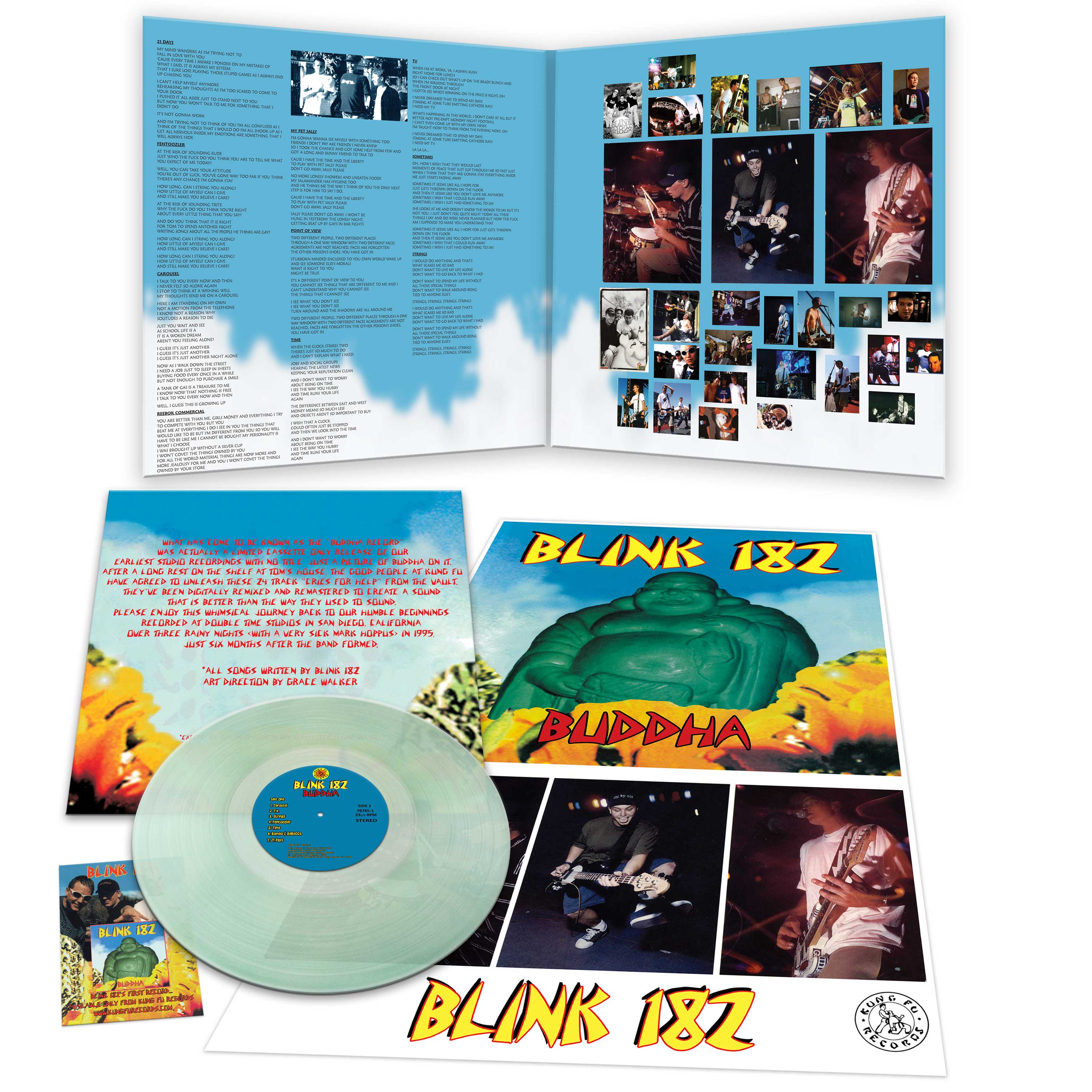 Blink 182 - Buddha (Coke Bottle Green Gatefold Vinyl) - Image 3