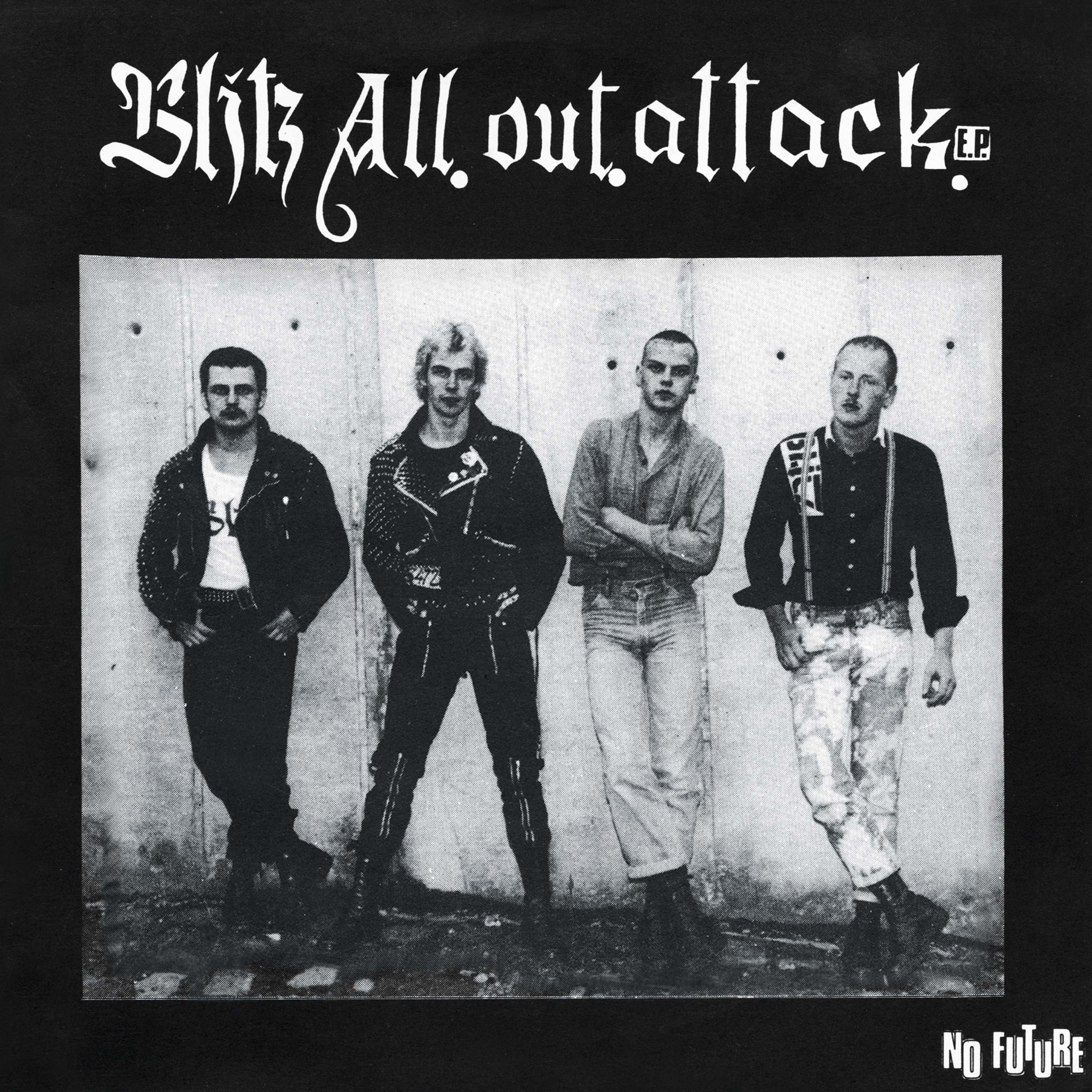 Blitz - All Out Attack (Red 7" Vinyl) - Image 3